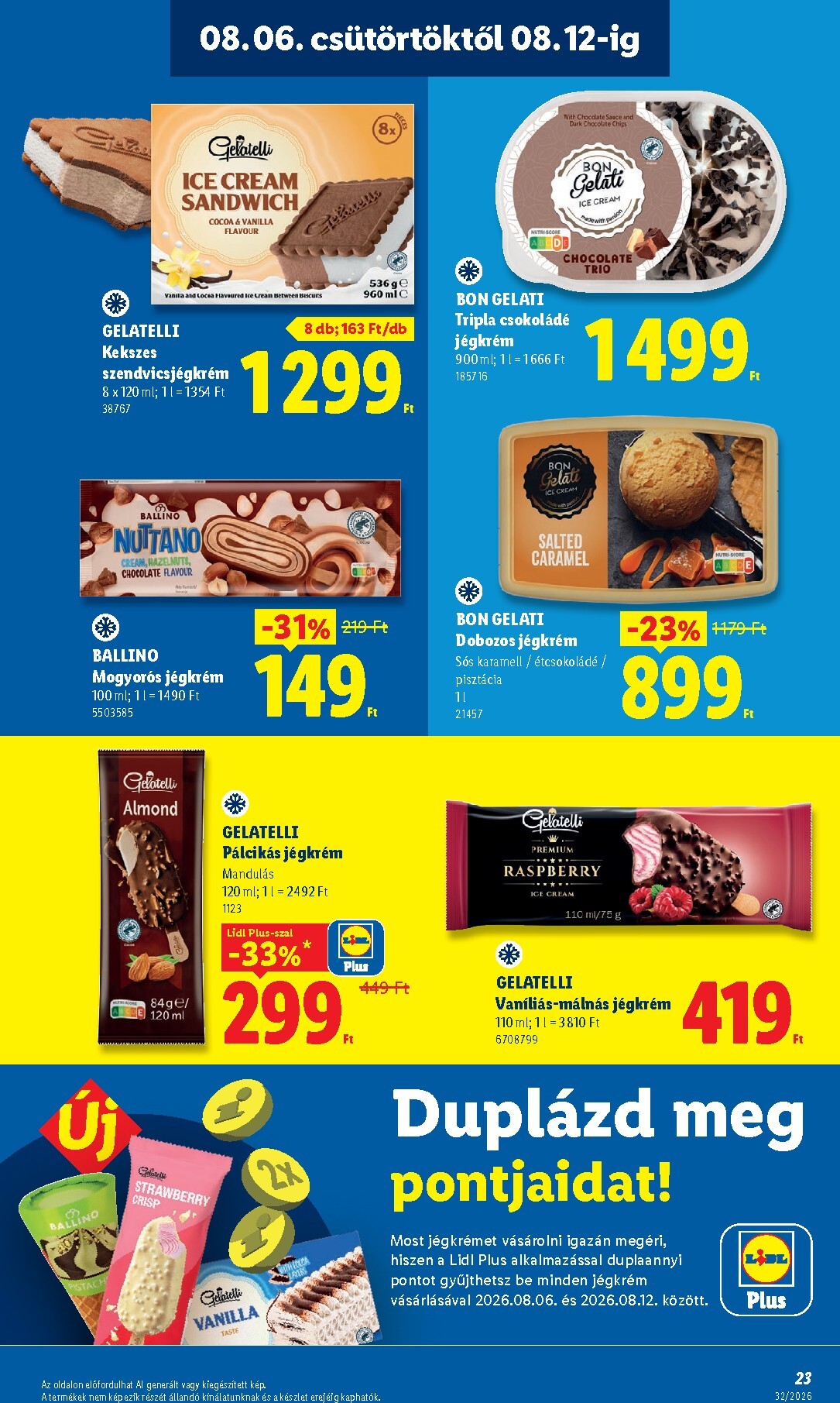 lidl - Aktuális Lidl szórólap érvényes csütörtöktől 2026.08.06.-től szerdától 2026.08.12.-ig - page: 23