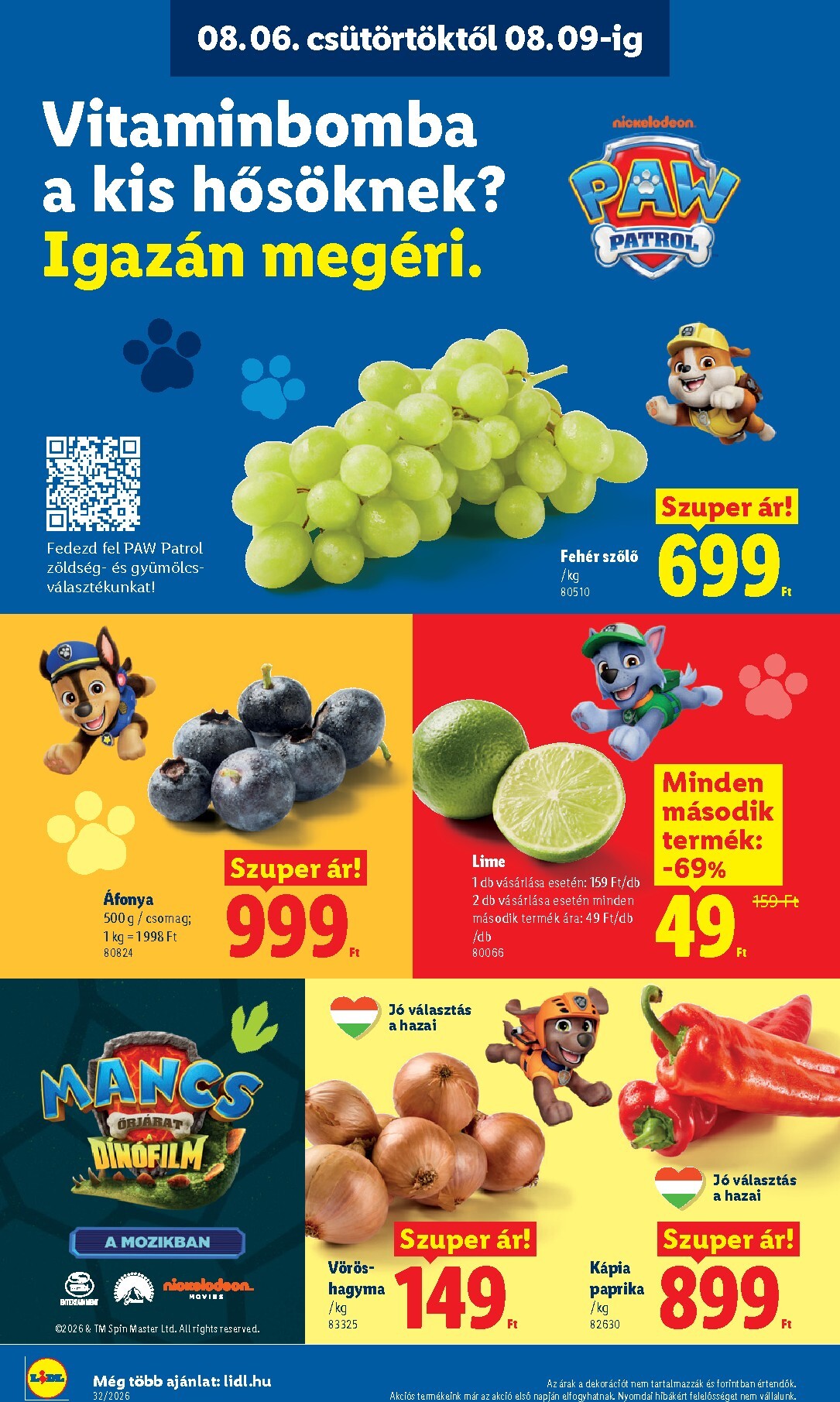 lidl - Aktuális Lidl szórólap érvényes csütörtöktől 2026.08.06.-től szerdától 2026.08.12.-ig - page: 4
