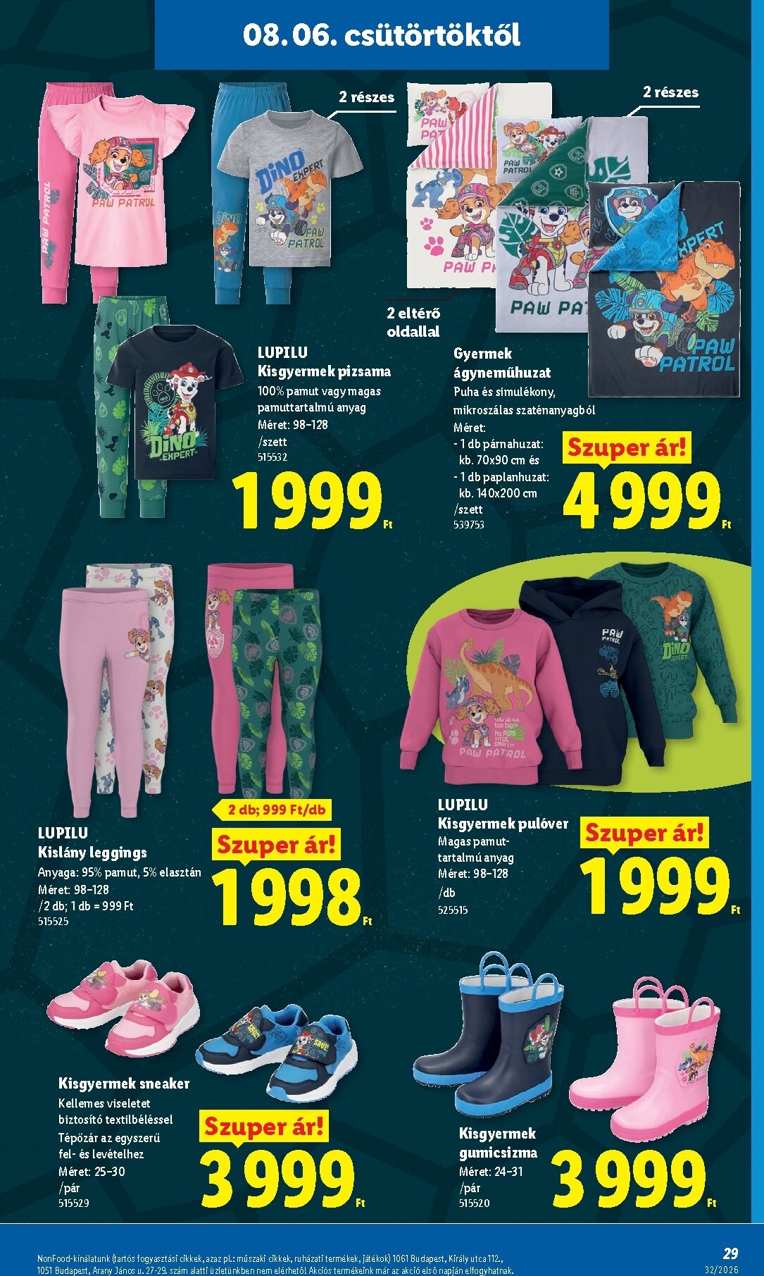 lidl - Aktuális Lidl szórólap érvényes csütörtöktől 2026.08.06.-től szerdától 2026.08.12.-ig - page: 29