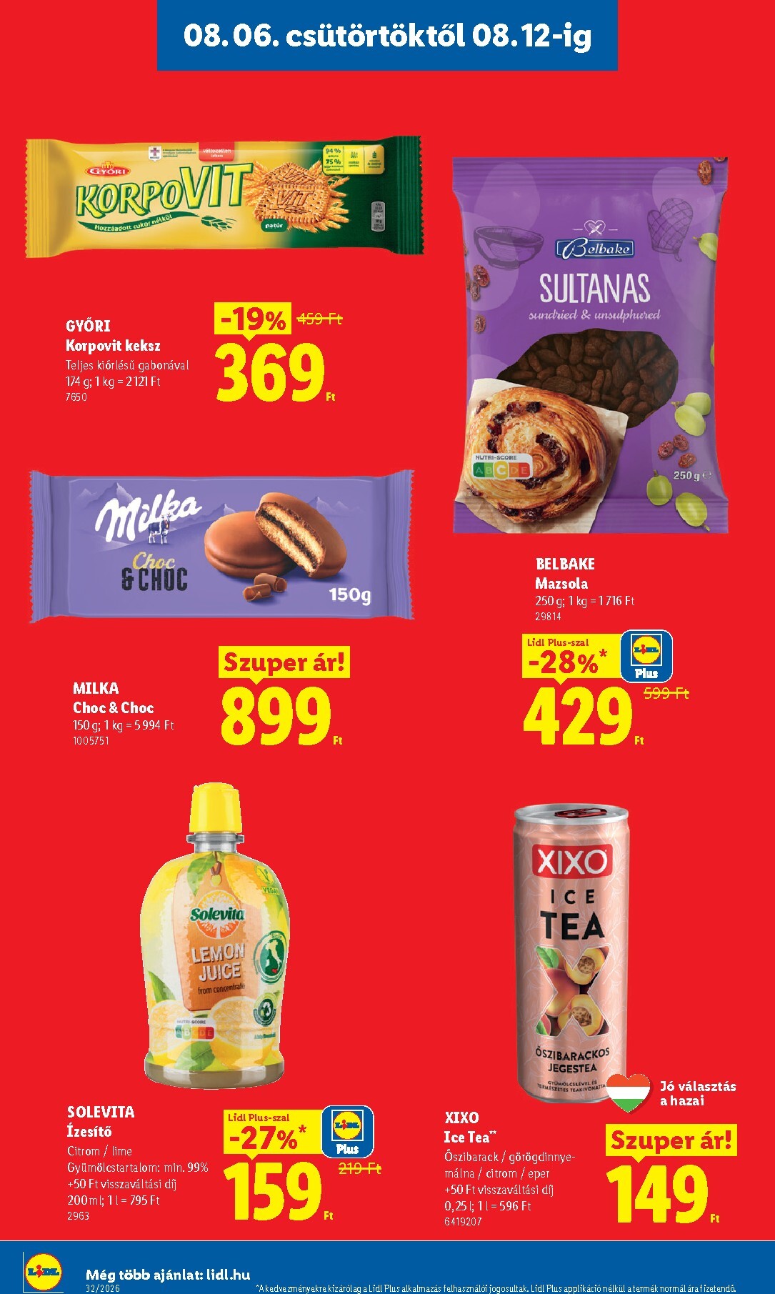 lidl - Aktuális Lidl szórólap érvényes csütörtöktől 2026.08.06.-től szerdától 2026.08.12.-ig - page: 18