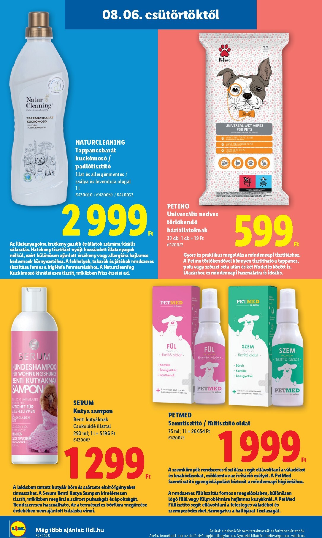 lidl - Aktuális Lidl szórólap érvényes csütörtöktől 2026.08.06.-től szerdától 2026.08.12.-ig - page: 44