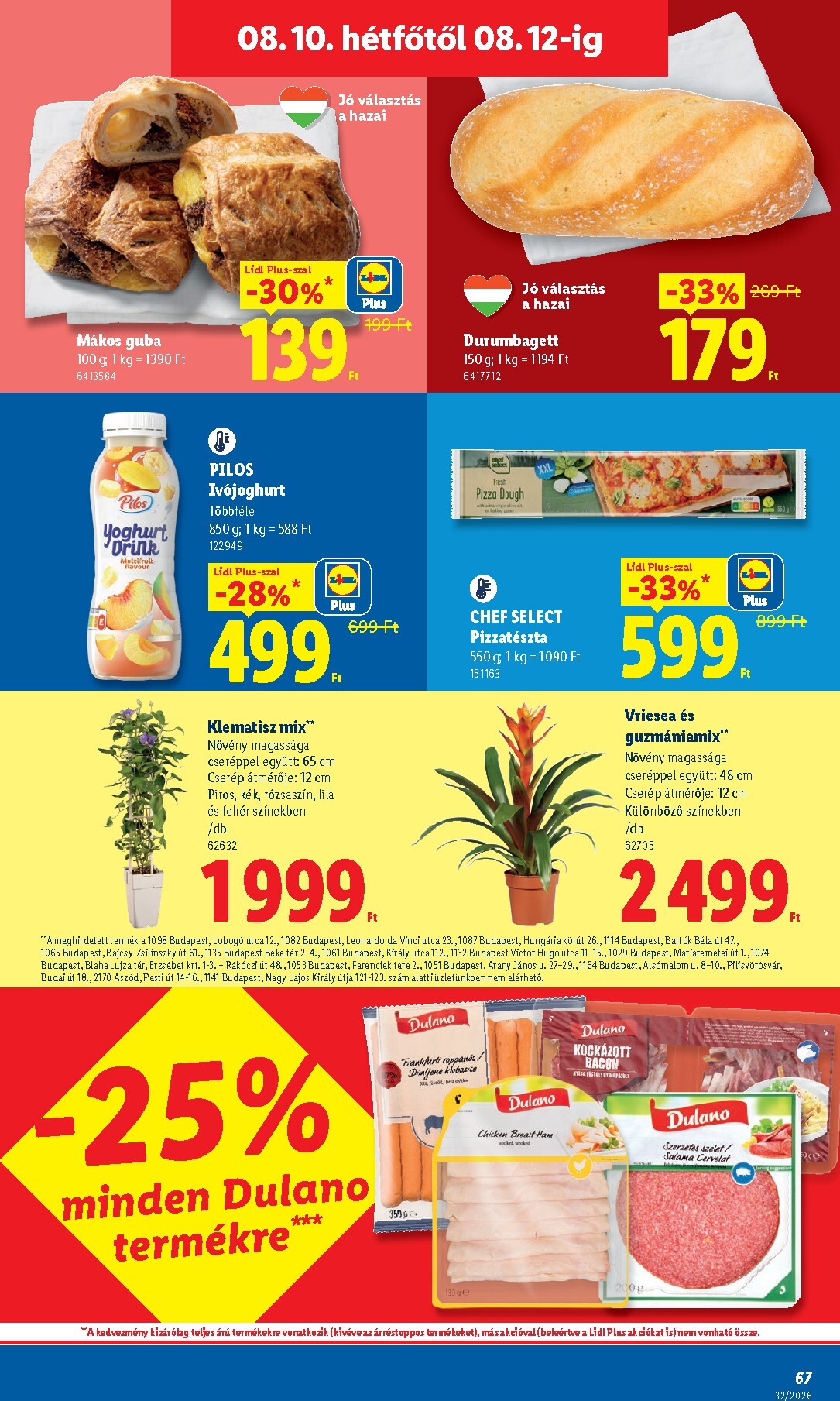 lidl - Aktuális Lidl szórólap érvényes csütörtöktől 2026.08.06.-től szerdától 2026.08.12.-ig - page: 67