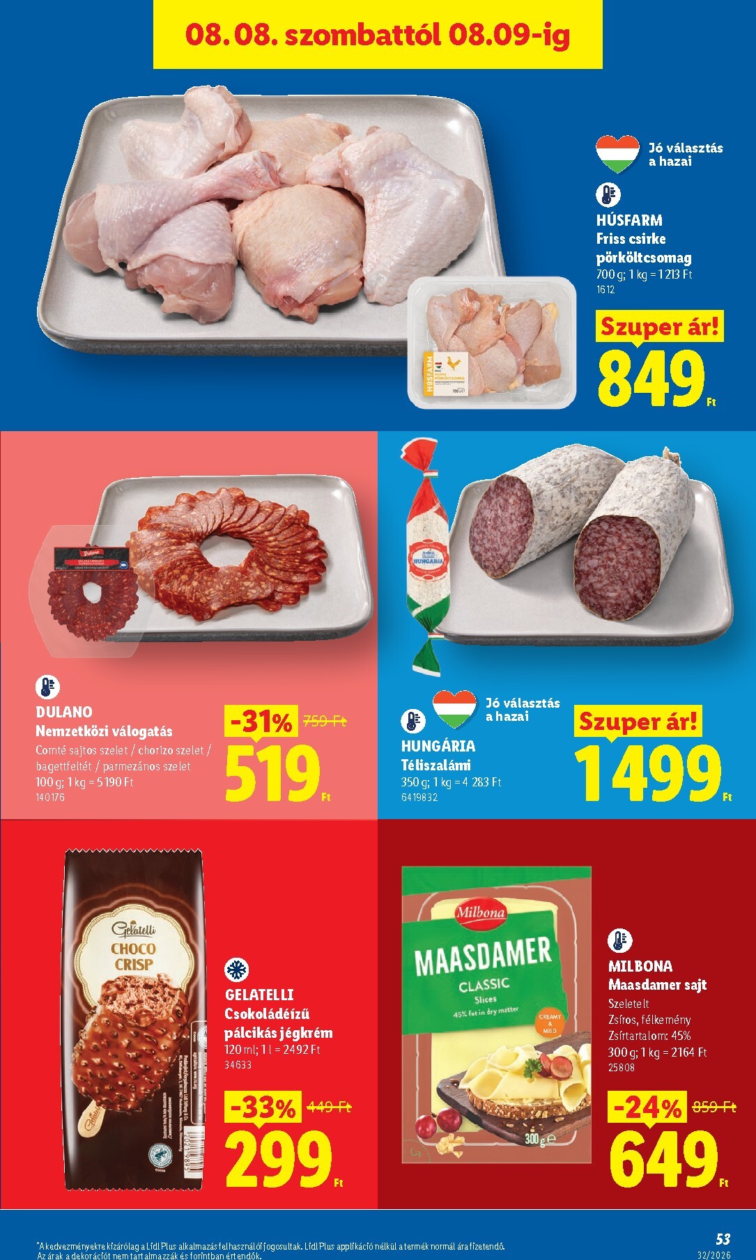 lidl - Aktuális Lidl szórólap érvényes csütörtöktől 2026.08.06.-től szerdától 2026.08.12.-ig - page: 53