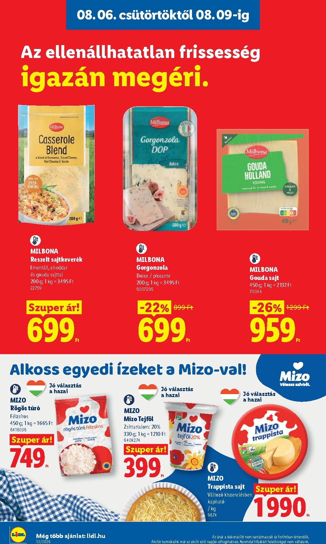 lidl - Aktuális Lidl szórólap érvényes csütörtöktől 2026.08.06.-től szerdától 2026.08.12.-ig - page: 10