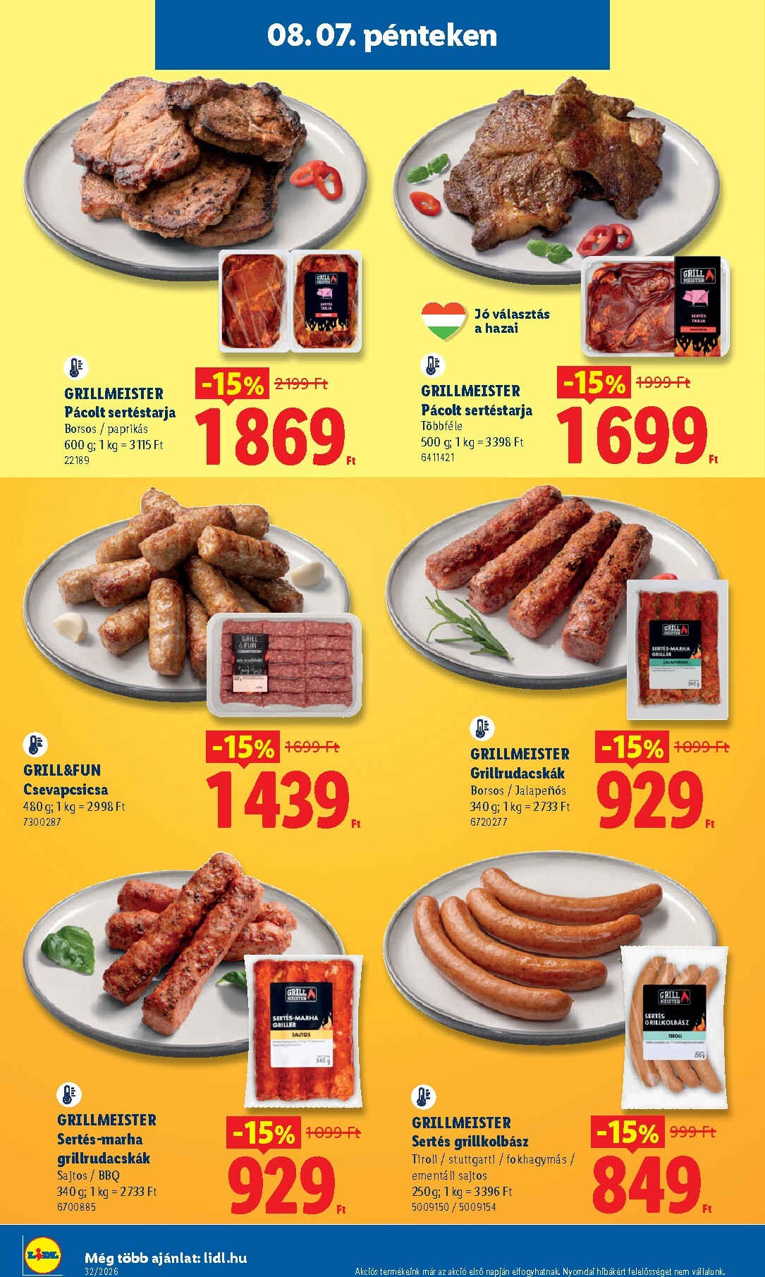 lidl - Aktuális Lidl szórólap érvényes csütörtöktől 2026.08.06.-től szerdától 2026.08.12.-ig - page: 50