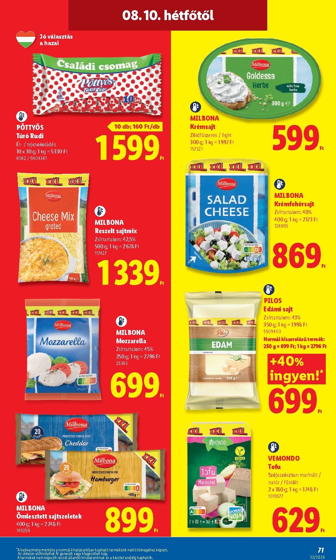 lidl - Aktuális Lidl szórólap érvényes csütörtöktől 2026.08.06.-től szerdától 2026.08.12.-ig - page: 71