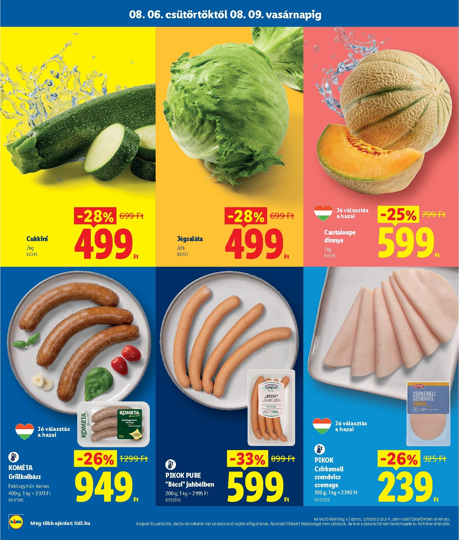 lidl - Aktuális Lidl - Fantasztikus extra akciók szórólap érvényes csütörtöktől 2026.08.06.-től vasárnaptól 2026.08.09.-ig - page: 2