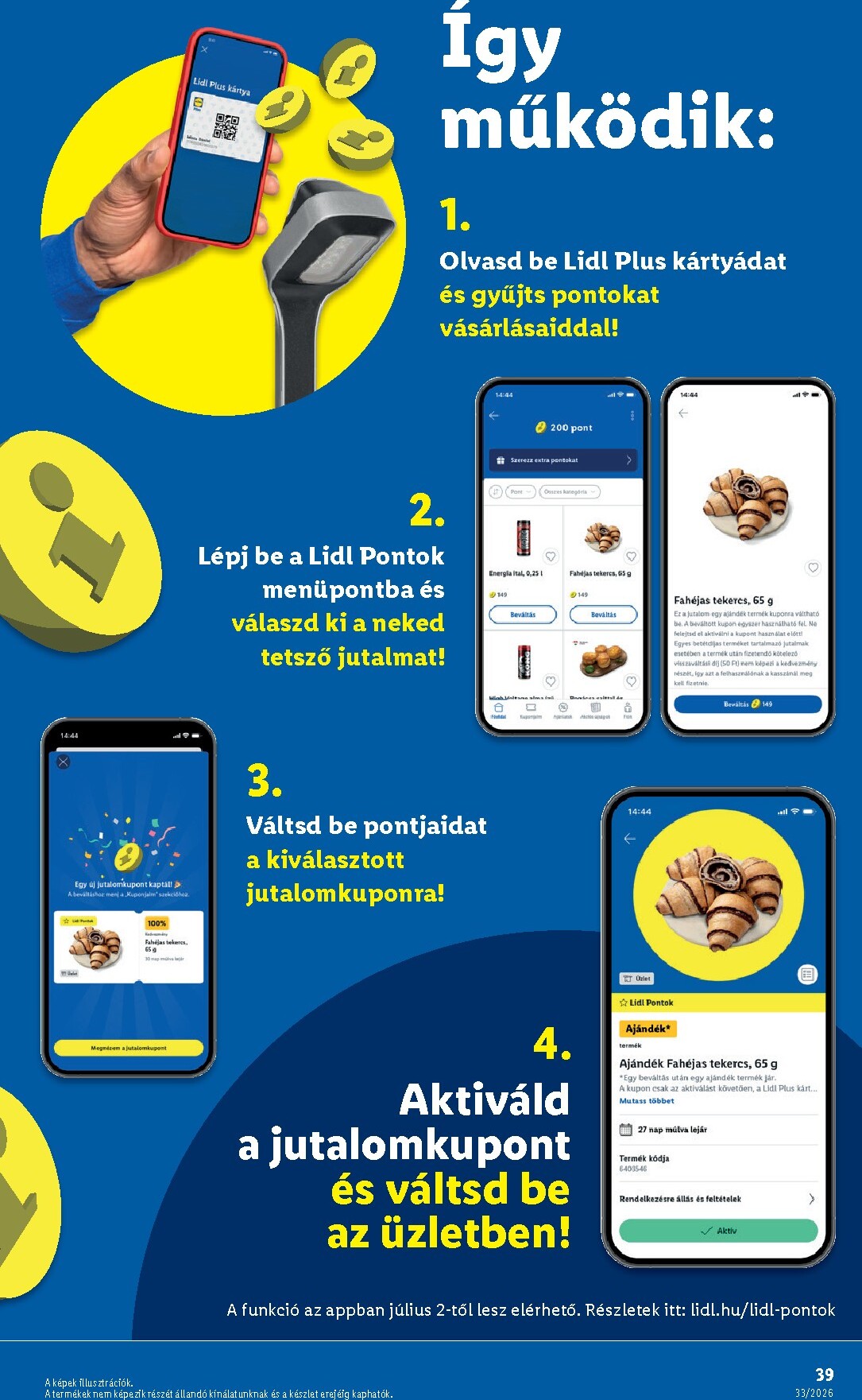lidl - Lidl hirdetmény a következő hétre csütörtöktől 2026.08.13.-tól keddtől 2026.08.18.-ig - page: 39
