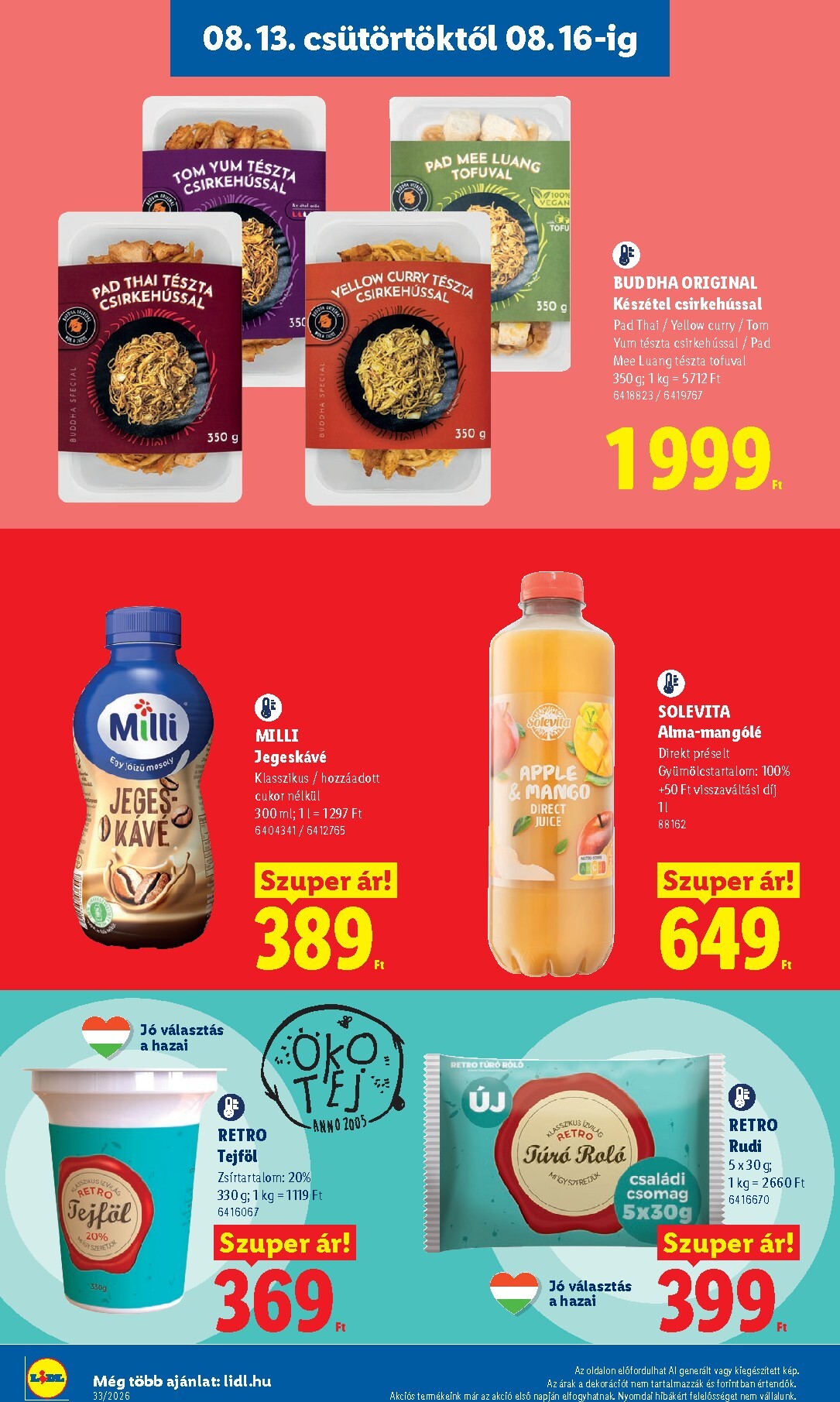 lidl - Lidl hirdetmény a következő hétre csütörtöktől 2026.08.13.-tól keddtől 2026.08.18.-ig - page: 10