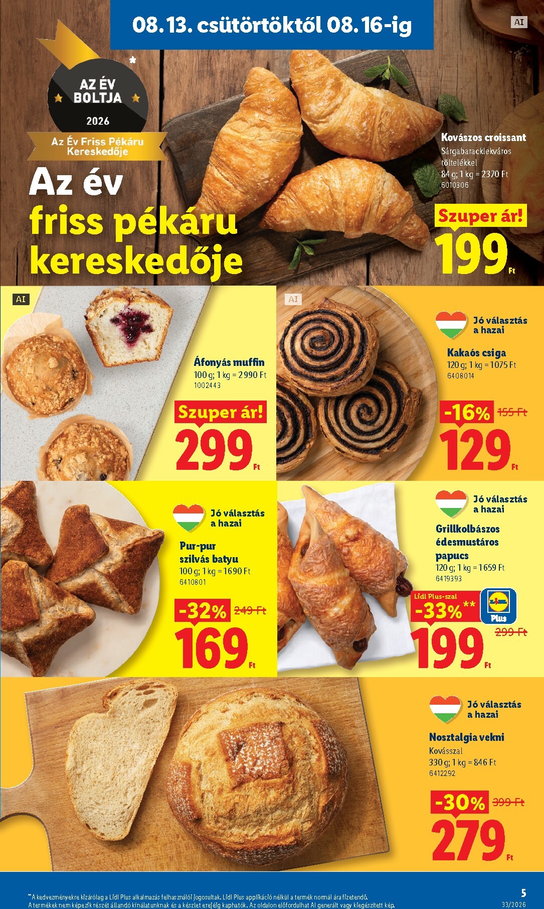 lidl - Lidl hirdetmény a következő hétre csütörtöktől 2026.08.13.-tól keddtől 2026.08.18.-ig - page: 5