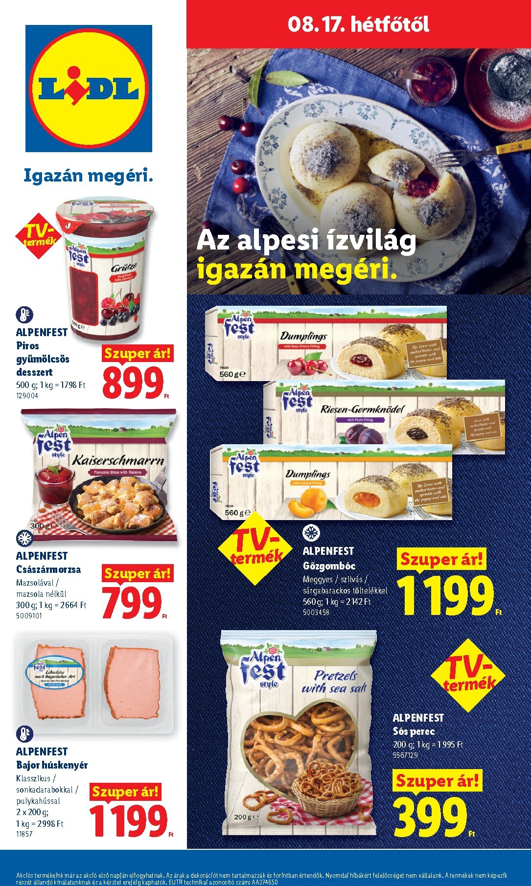 lidl - Lidl hirdetmény a következő hétre csütörtöktől 2026.08.13.-tól keddtől 2026.08.18.-ig - page: 70