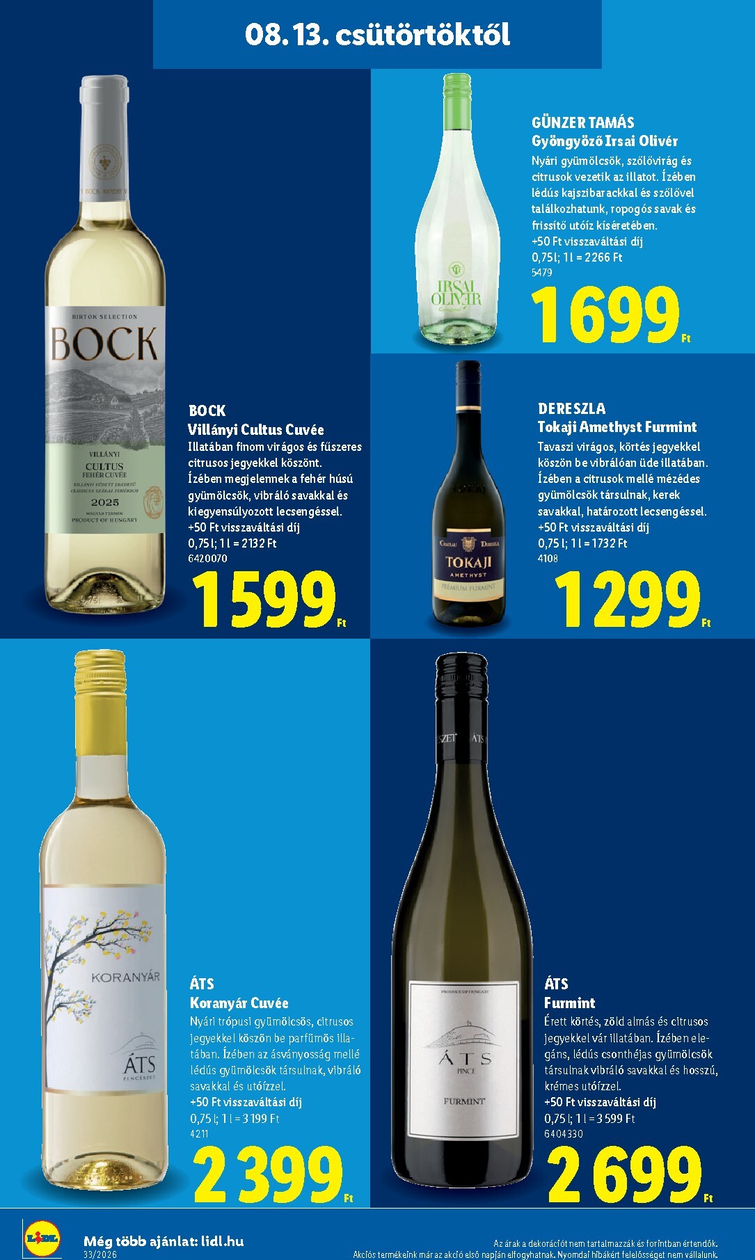 lidl - Lidl hirdetmény a következő hétre csütörtöktől 2026.08.13.-tól keddtől 2026.08.18.-ig - page: 24