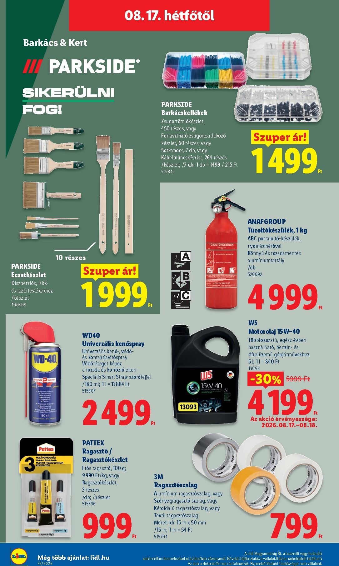 lidl - Lidl hirdetmény a következő hétre csütörtöktől 2026.08.13.-tól keddtől 2026.08.18.-ig - page: 56