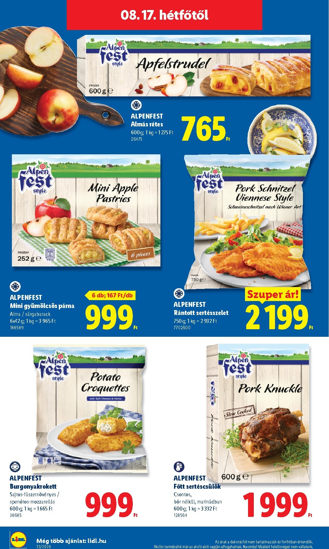 lidl - Lidl hirdetmény a következő hétre csütörtöktől 2026.08.13.-tól keddtől 2026.08.18.-ig - page: 64