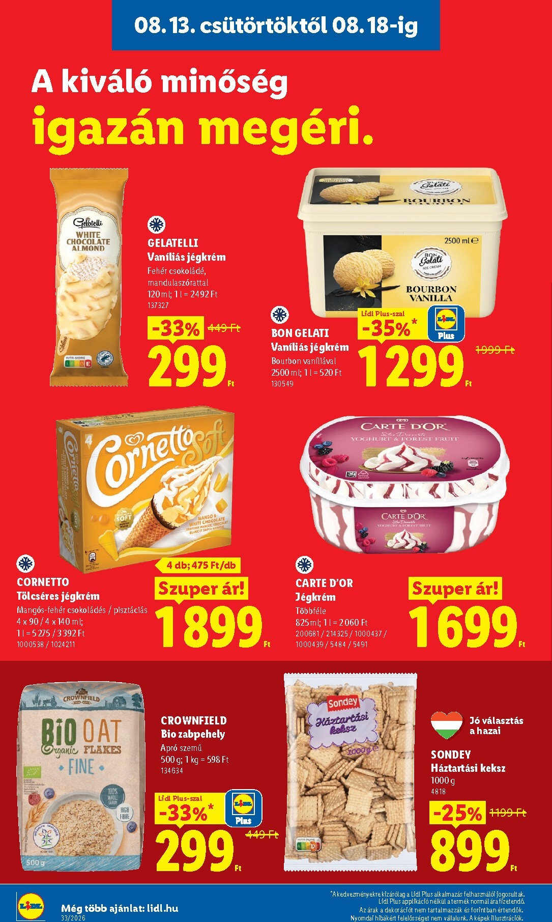 lidl - Aktuális Lidl szórólap érvényes csütörtöktől 2026.08.13.-től keddtől 2026.08.18.-ig - page: 12