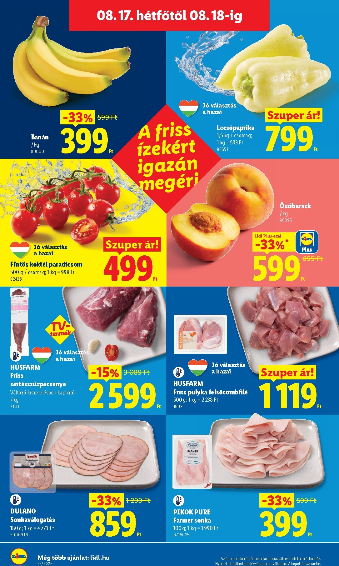 lidl - Aktuális Lidl szórólap érvényes csütörtöktől 2026.08.13.-től keddtől 2026.08.18.-ig - page: 58