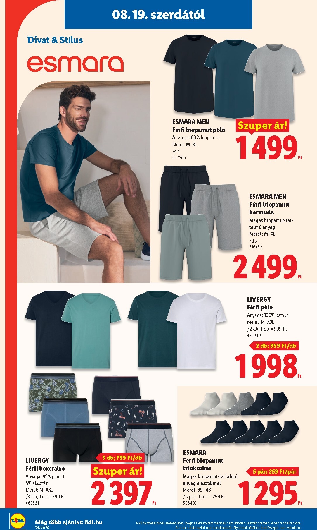 lidl - Lidl hirdetmény a következő hétre szerdától 2026.08.19.-tól szerdától 2026.08.26.-ig - page: 26