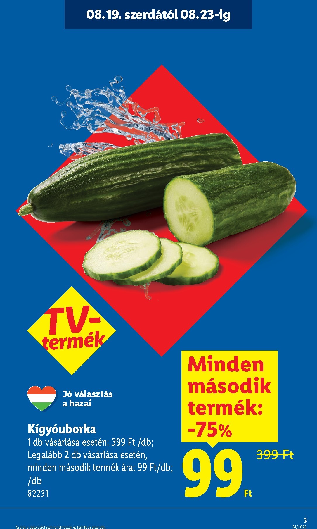 lidl - Lidl hirdetmény a következő hétre szerdától 2026.08.19.-tól szerdától 2026.08.26.-ig - page: 3