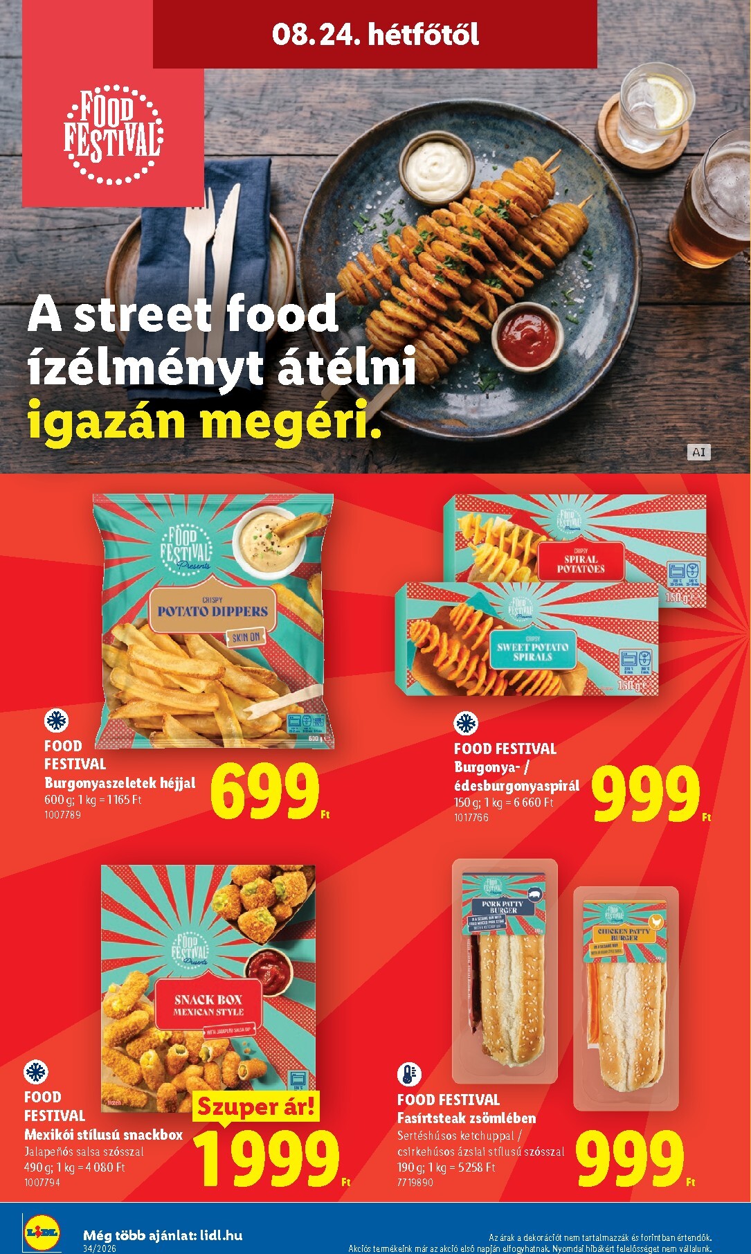 lidl - Lidl hirdetmény a következő hétre szerdától 2026.08.19.-tól szerdától 2026.08.26.-ig - page: 58