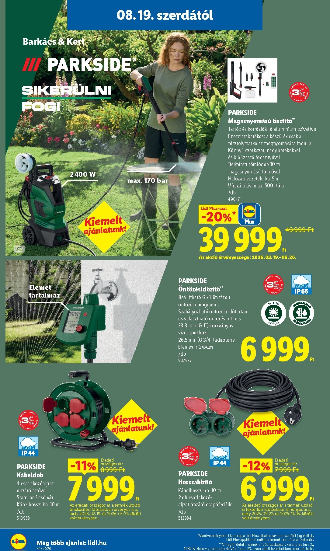 lidl - Lidl hirdetmény a következő hétre szerdától 2026.08.19.-tól szerdától 2026.08.26.-ig - page: 24