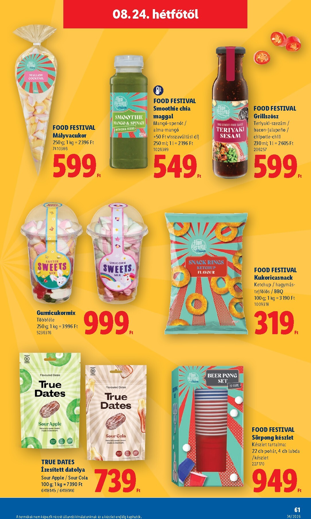 lidl - Lidl hirdetmény a következő hétre szerdától 2026.08.19.-tól szerdától 2026.08.26.-ig - page: 61
