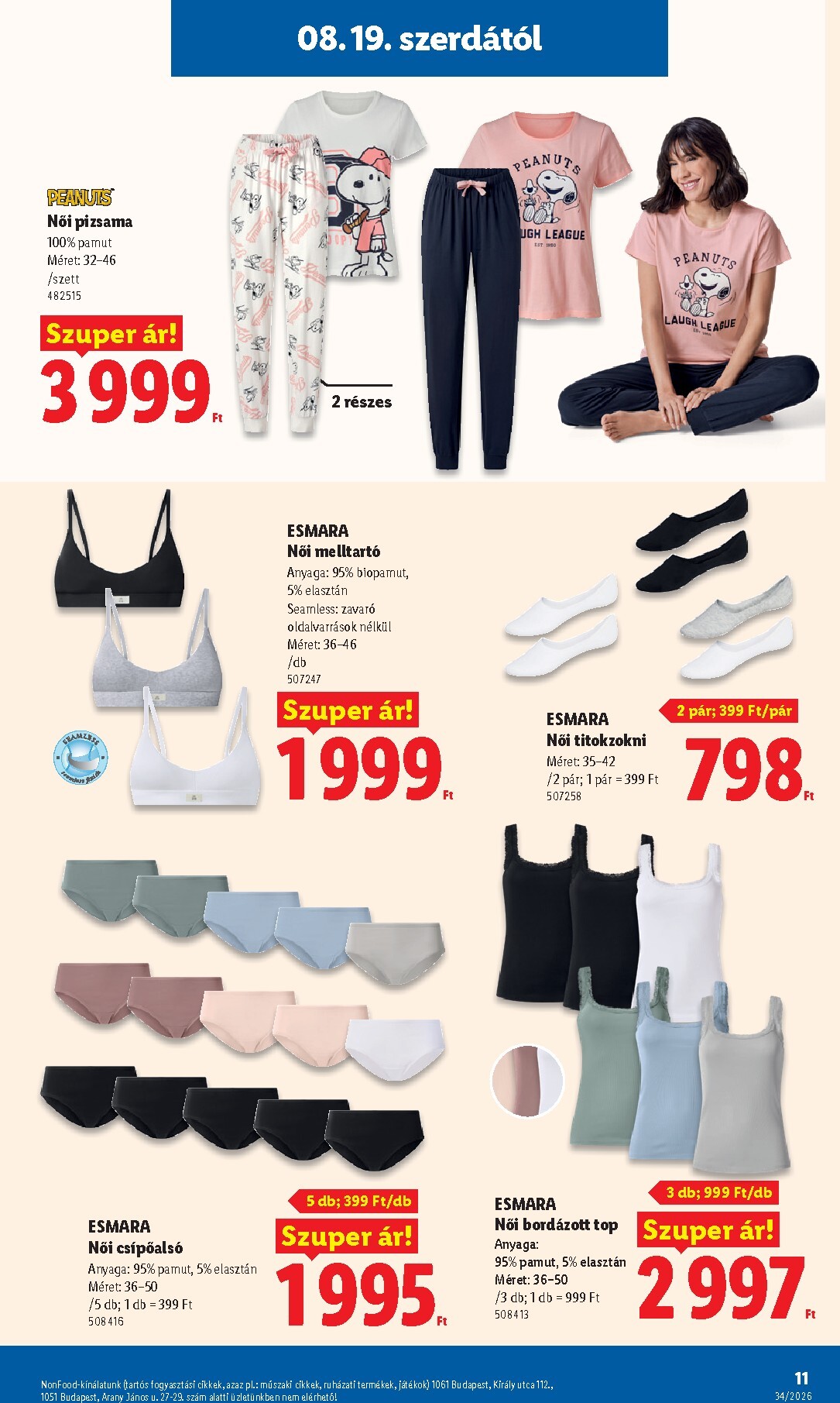 lidl - Lidl - Nonfood hirdetmény a következő hétre szerdától 2026.08.19.-tól szerdától 2026.08.26.-ig - page: 11