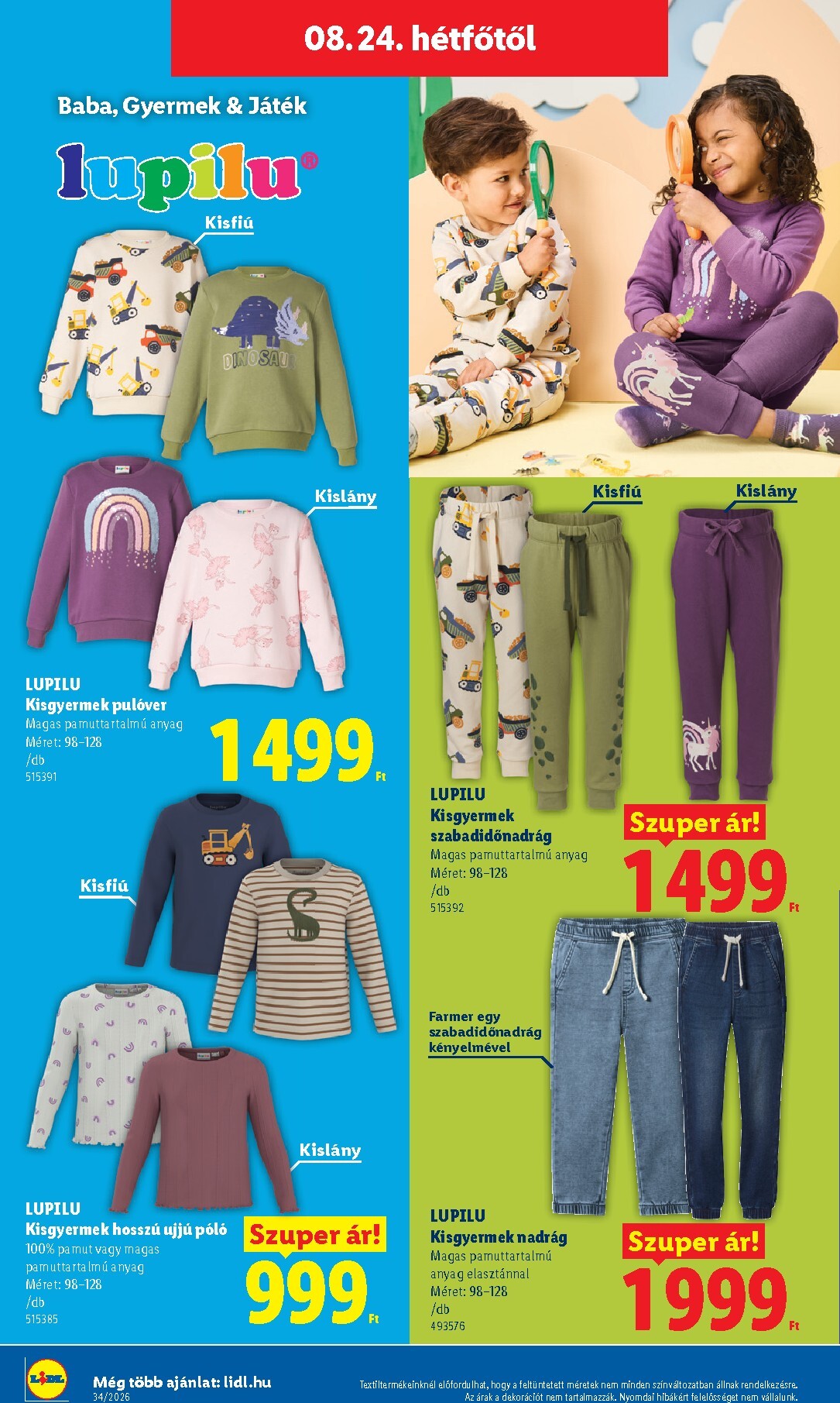 lidl - Lidl - Nonfood hirdetmény a következő hétre szerdától 2026.08.19.-tól szerdától 2026.08.26.-ig - page: 22