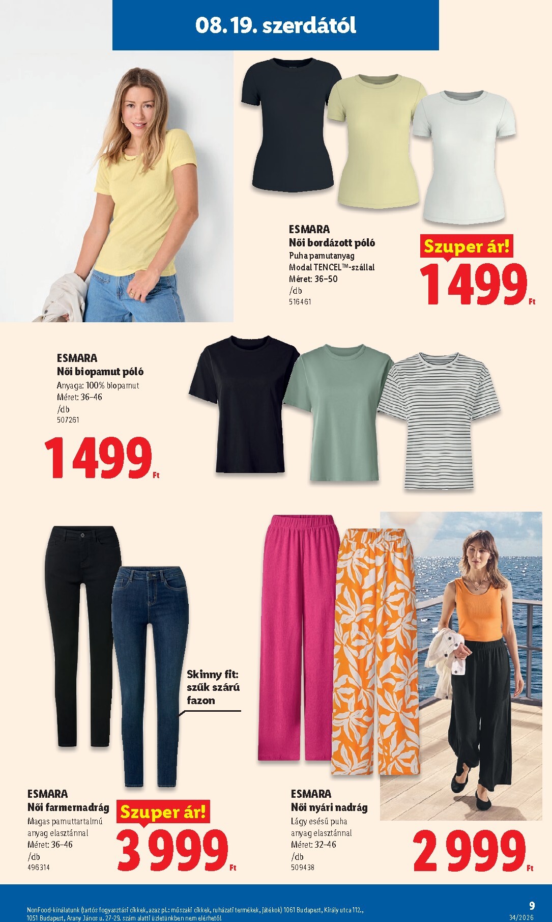 lidl - Lidl - Nonfood hirdetmény a következő hétre szerdától 2026.08.19.-tól szerdától 2026.08.26.-ig - page: 9