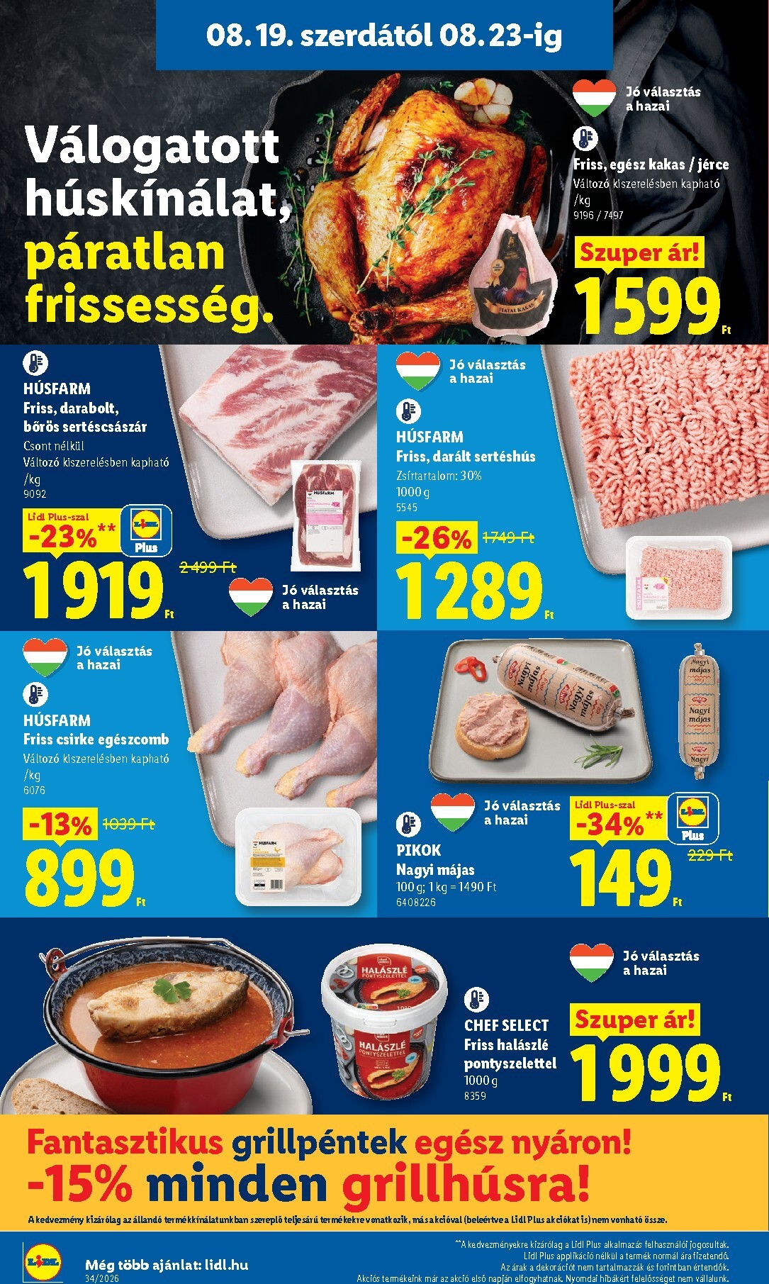 lidl - A jövőbeli Lidl akciós újság szerdától 2026.08.19.-tól szerdától 2026.08.26.-ig érvényes. - page: 6