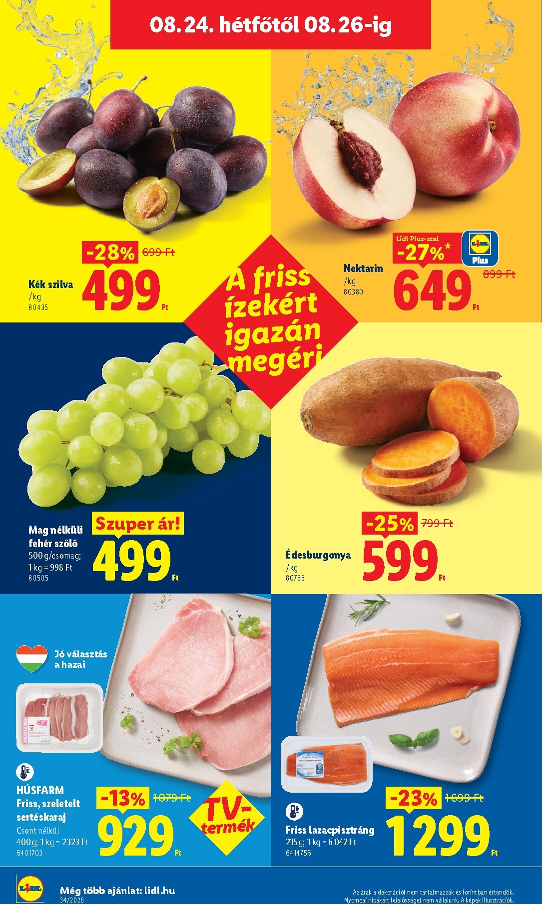 lidl - A jövőbeli Lidl akciós újság szerdától 2026.08.19.-tól szerdától 2026.08.26.-ig érvényes. - page: 54