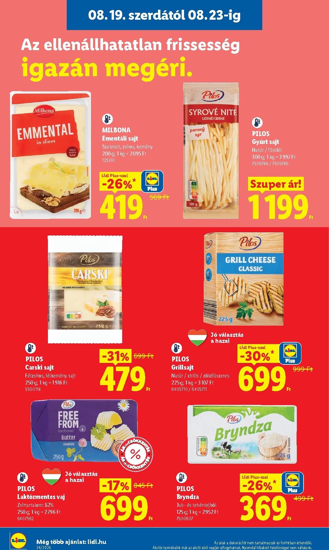 lidl - A jövőbeli Lidl akciós újság szerdától 2026.08.19.-tól szerdától 2026.08.26.-ig érvényes. - page: 8