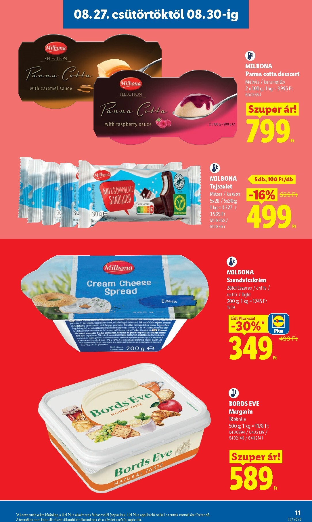 lidl - Lidl hirdetmény a következő hétre csütörtöktől 2026.08.27.-tól szerdától 2026.09.02.-ig - page: 11