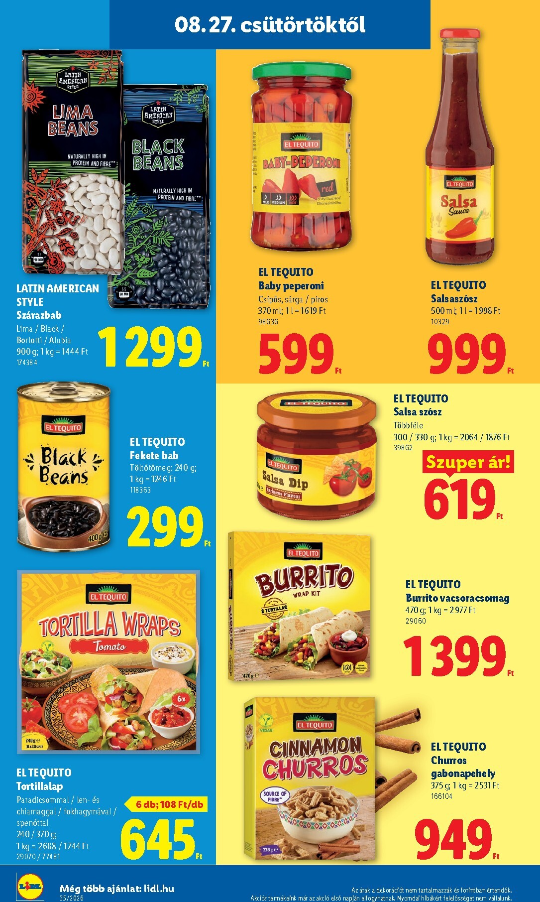 lidl - Lidl hirdetmény a következő hétre csütörtöktől 2026.08.27.-tól szerdától 2026.09.02.-ig - page: 26