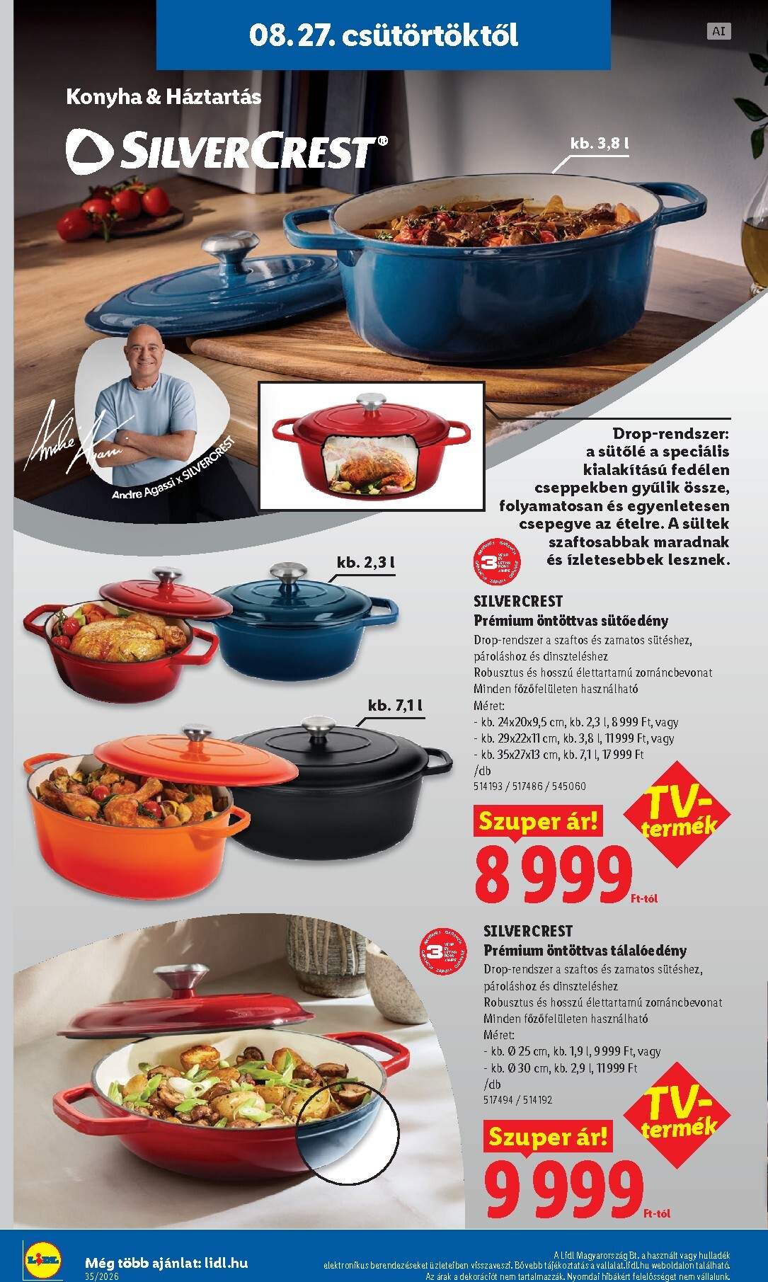 lidl - Lidl - Nonfood hirdetmény a következő hétre csütörtöktől 2026.08.27.-tól szerdától 2026.09.02.-ig - page: 4