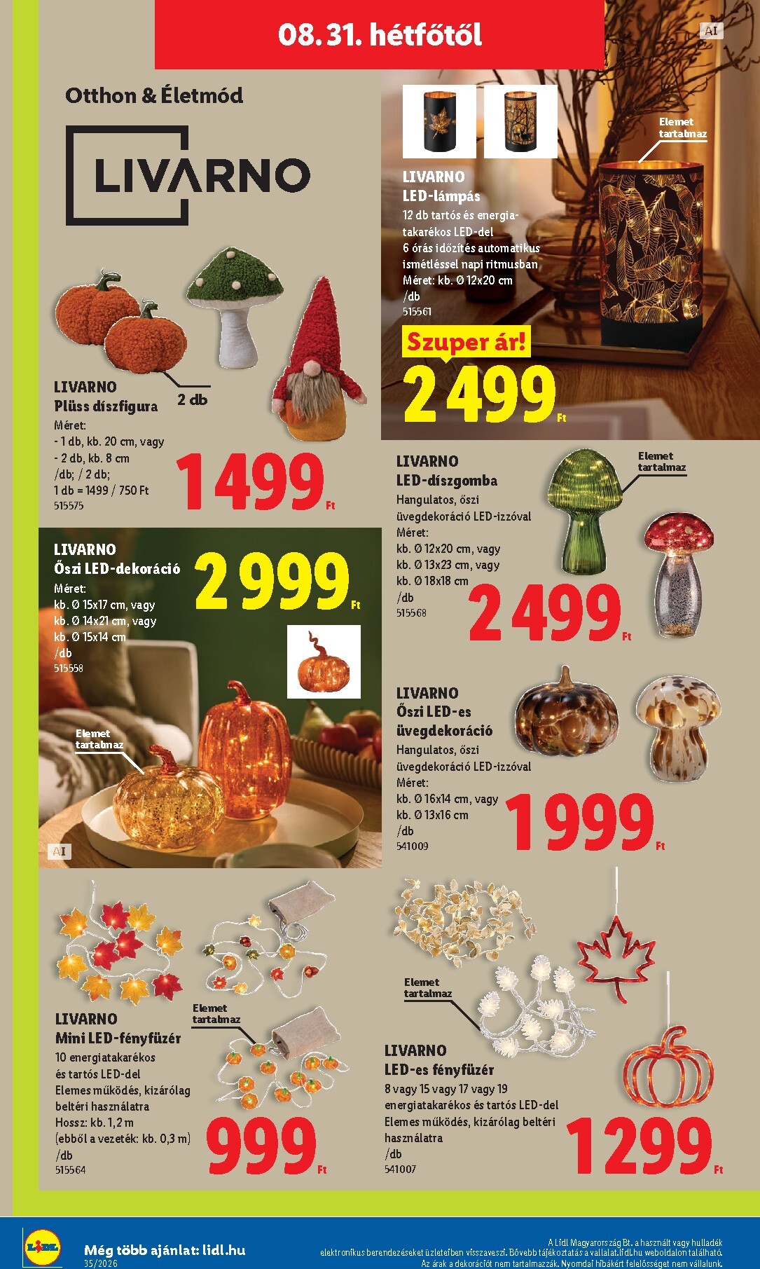 lidl - Lidl - Nonfood hirdetmény a következő hétre csütörtöktől 2026.08.27.-tól szerdától 2026.09.02.-ig - page: 16