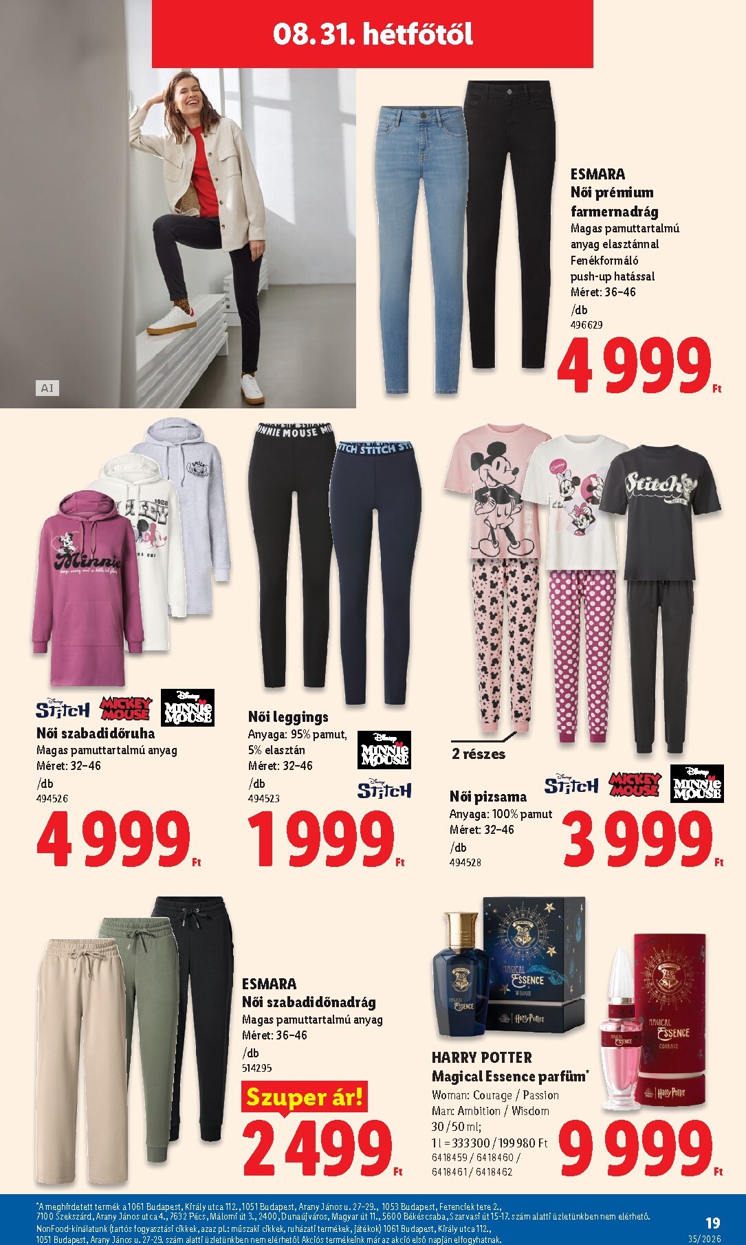 lidl - Lidl - Nonfood hirdetmény a következő hétre csütörtöktől 2026.08.27.-tól szerdától 2026.09.02.-ig - page: 19