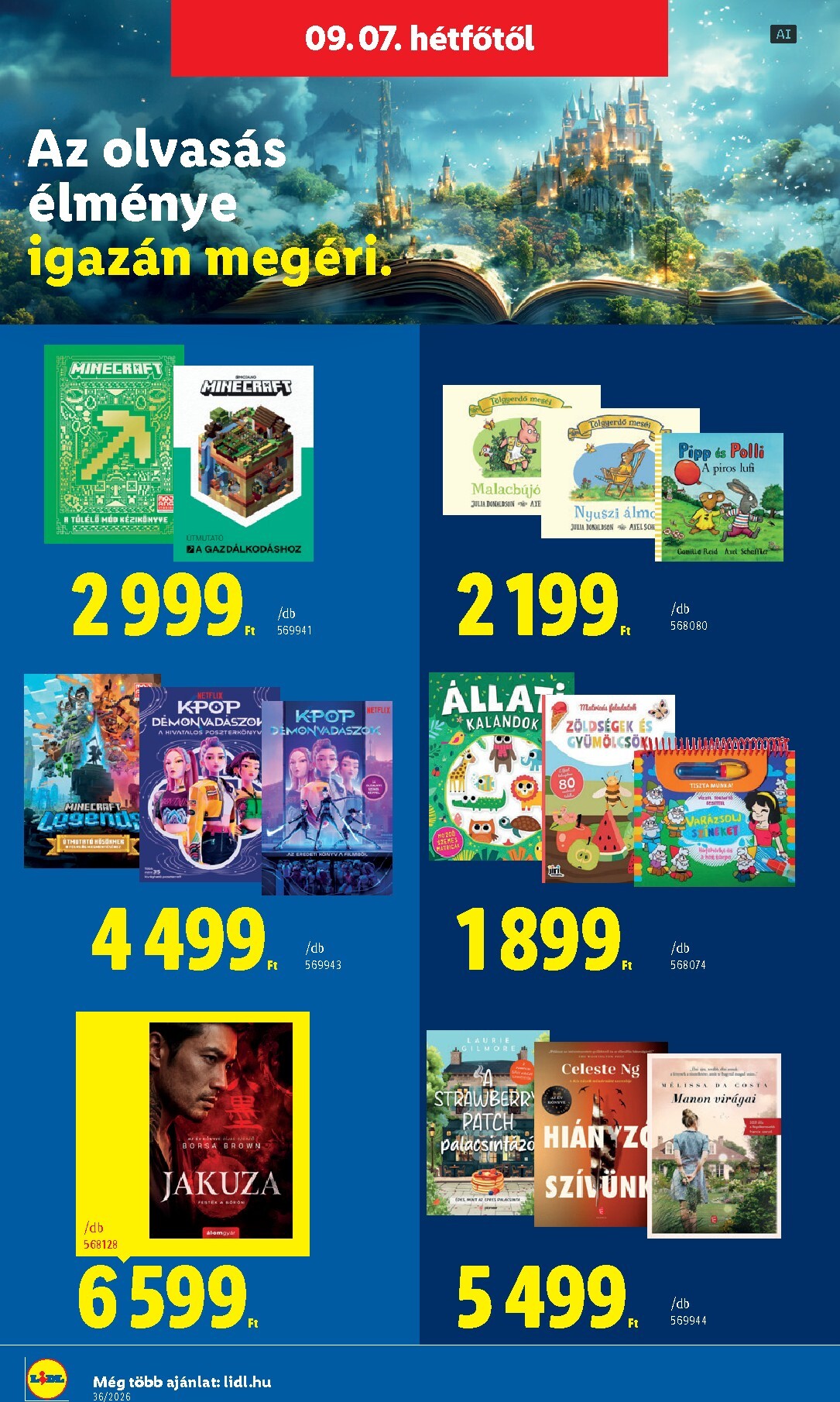 lidl - Lidl hirdetmény a következő hétre csütörtöktől 2026.09.03.-tól szerdától 2026.09.09.-ig - page: 46