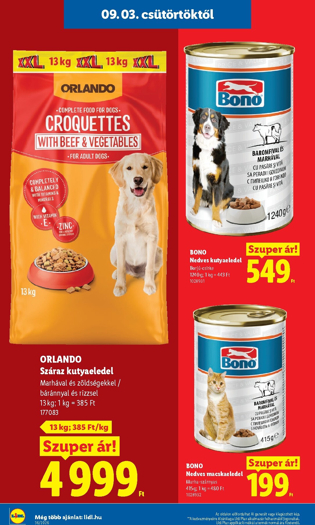 lidl - Lidl hirdetmény a következő hétre csütörtöktől 2026.09.03.-tól szerdától 2026.09.09.-ig - page: 16
