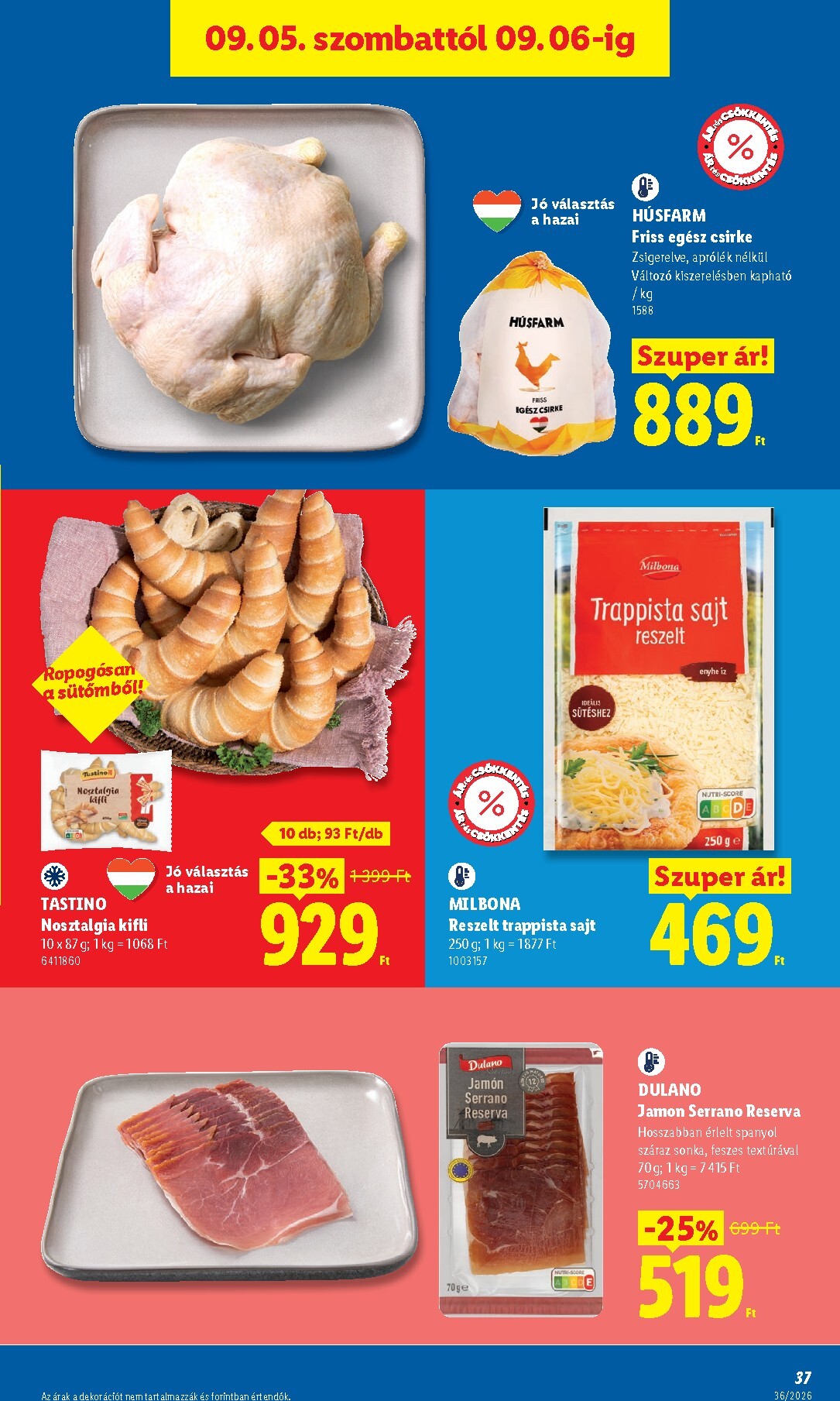 lidl - Lidl hirdetmény a következő hétre csütörtöktől 2026.09.03.-tól szerdától 2026.09.09.-ig - page: 37
