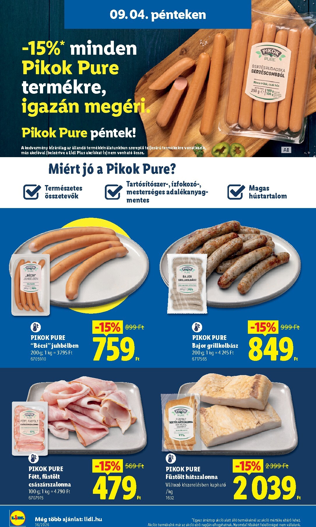 lidl - Lidl hirdetmény a következő hétre csütörtöktől 2026.09.03.-tól szerdától 2026.09.09.-ig - page: 34