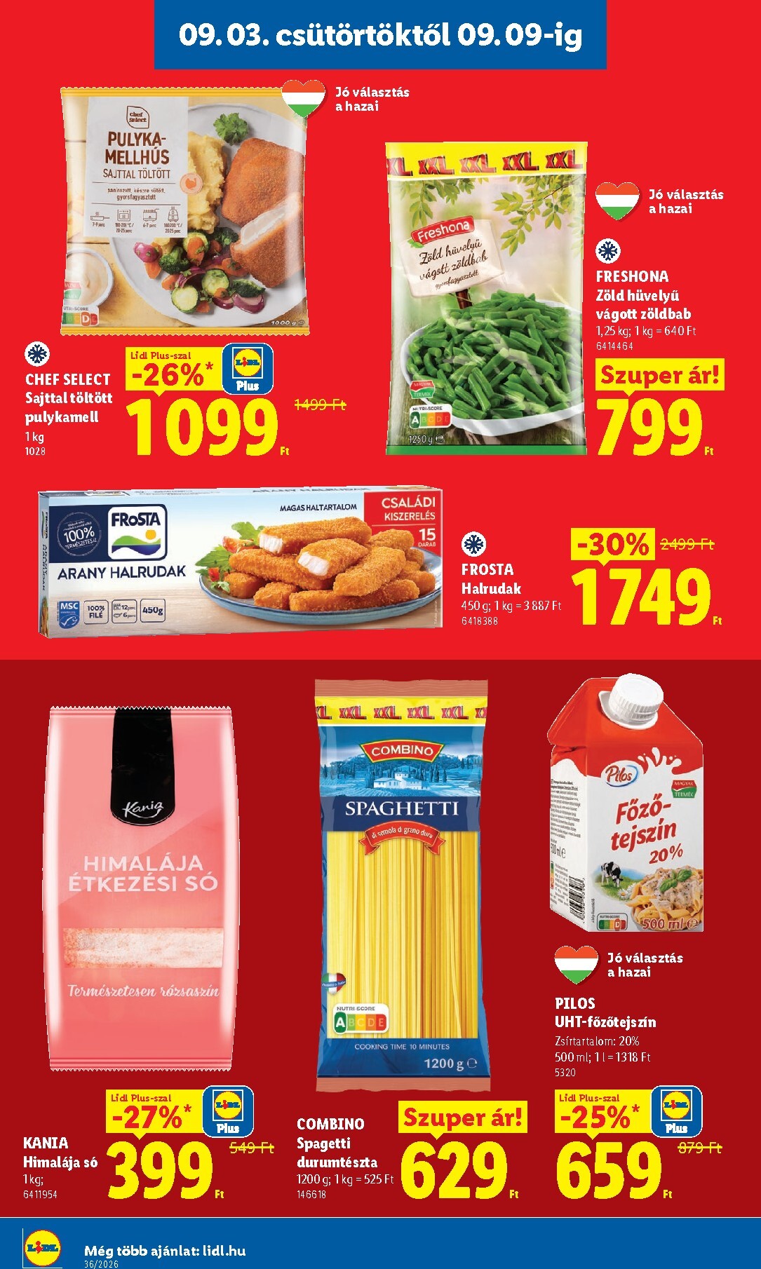 lidl - Lidl hirdetmény a következő hétre csütörtöktől 2026.09.03.-tól szerdától 2026.09.09.-ig - page: 12