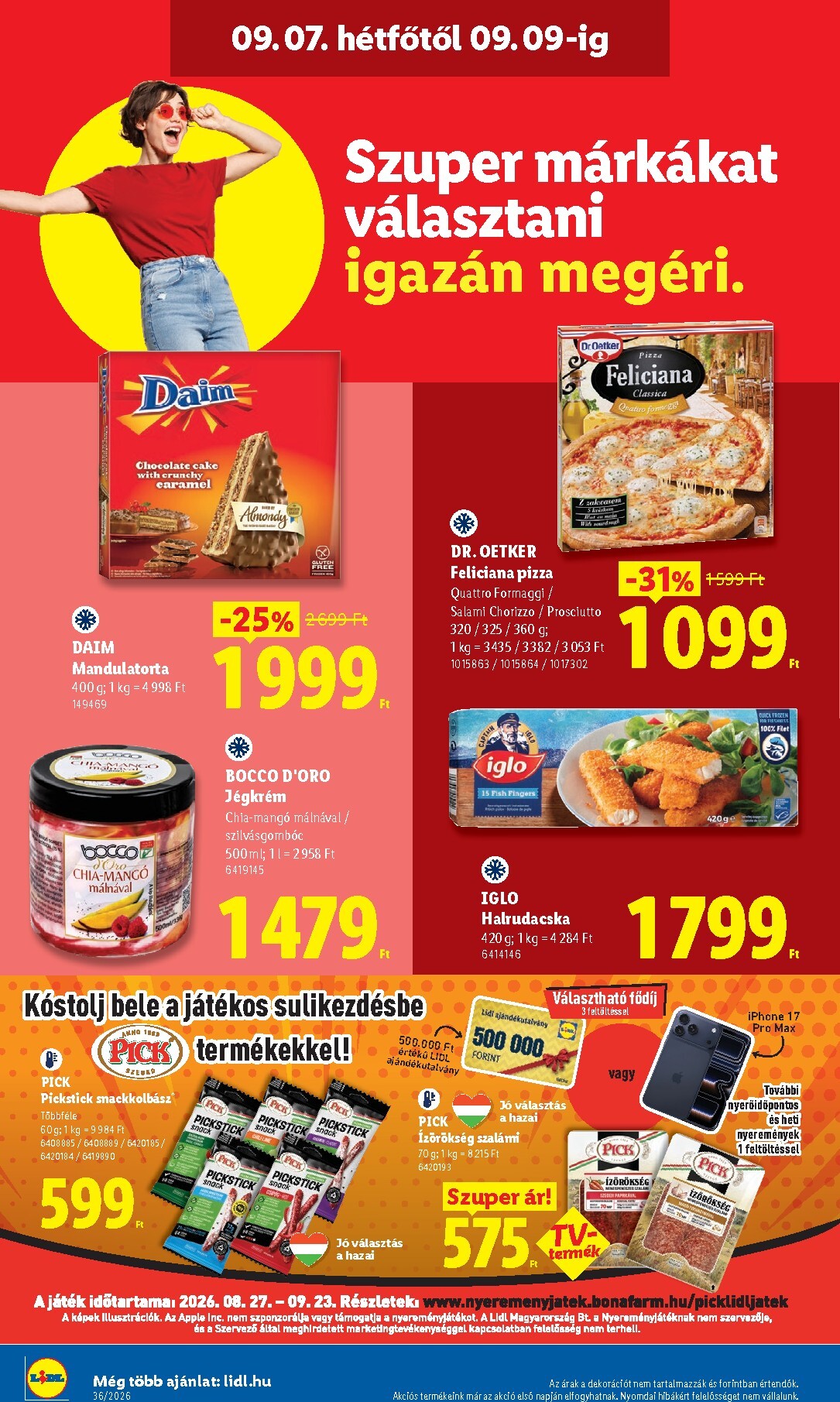 lidl - Lidl hirdetmény a következő hétre csütörtöktől 2026.09.03.-tól szerdától 2026.09.09.-ig - page: 56