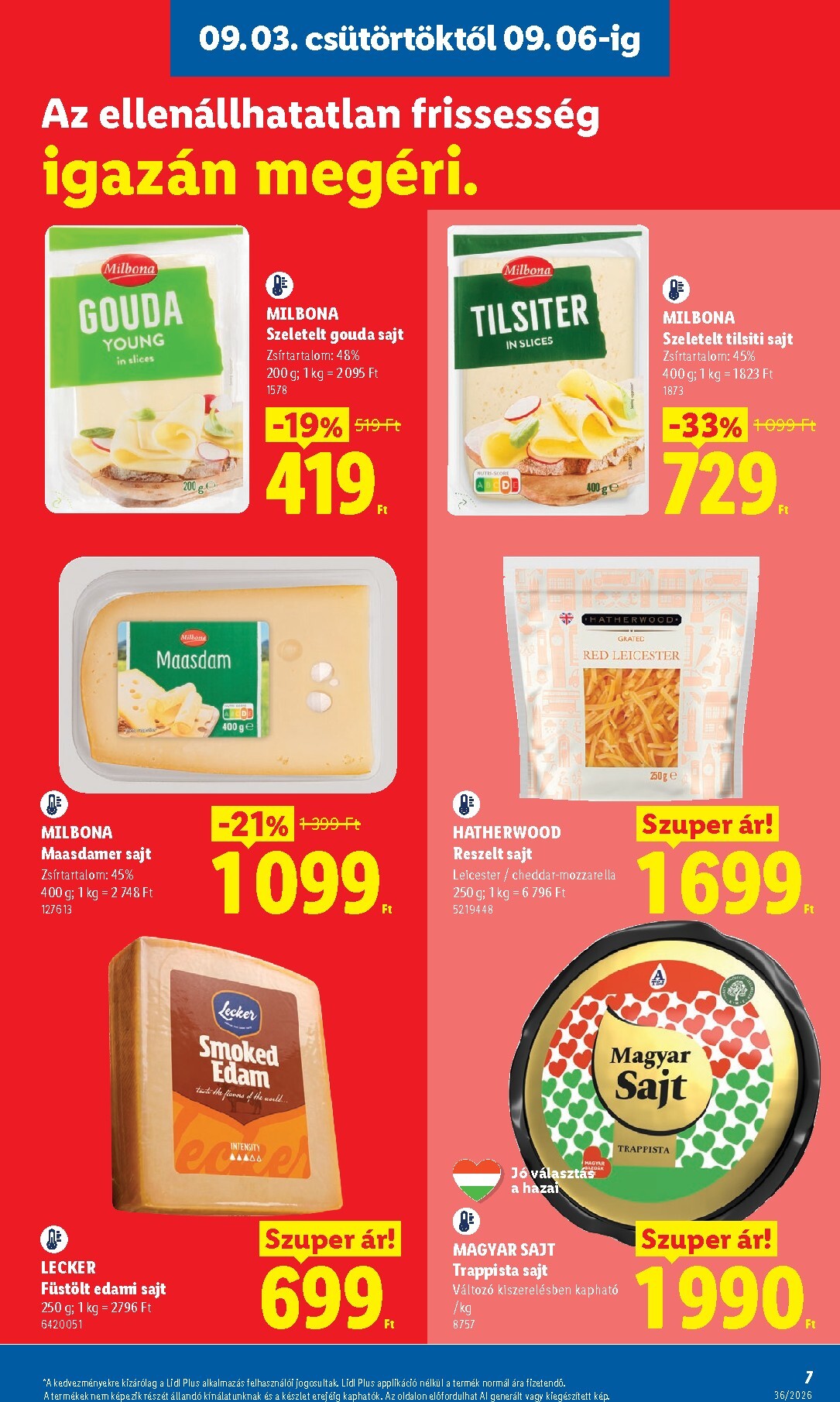lidl - Lidl hirdetmény a következő hétre csütörtöktől 2026.09.03.-tól szerdától 2026.09.09.-ig - page: 7