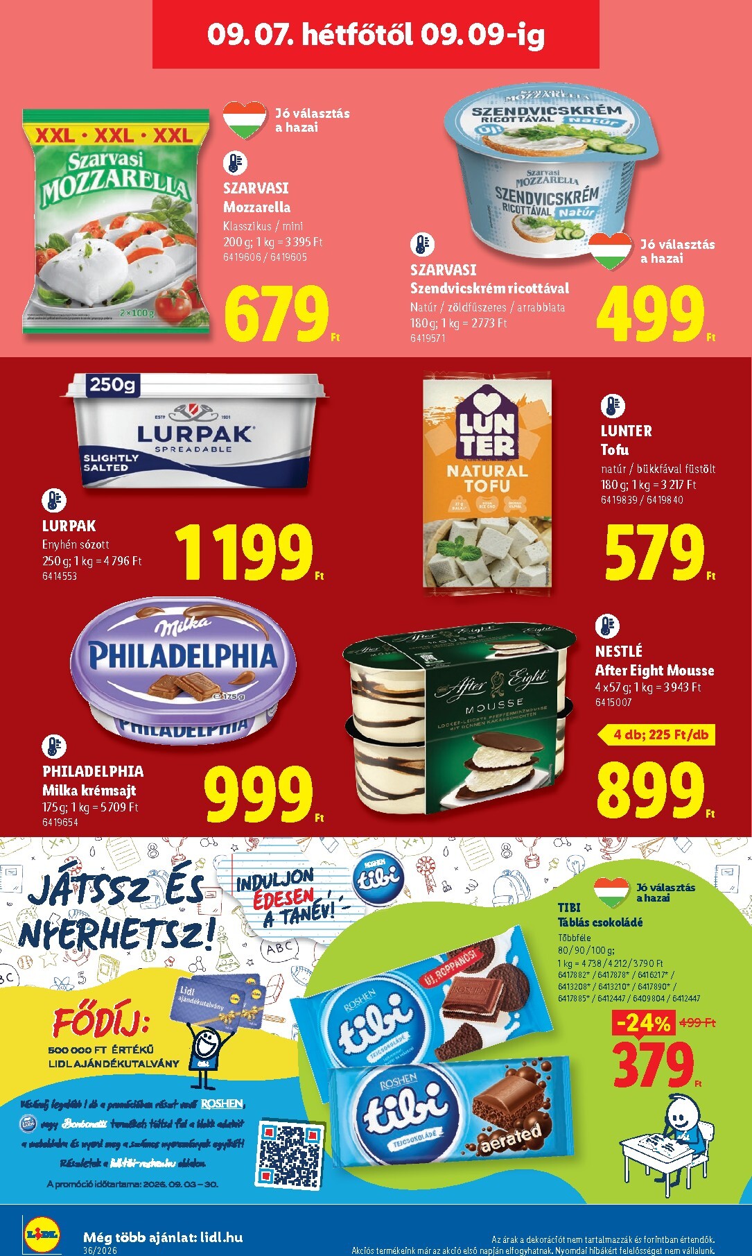 lidl - Aktuális Lidl szórólap érvényes csütörtöktől 2026.09.03.-től szerdától 2026.09.09.-ig - page: 58