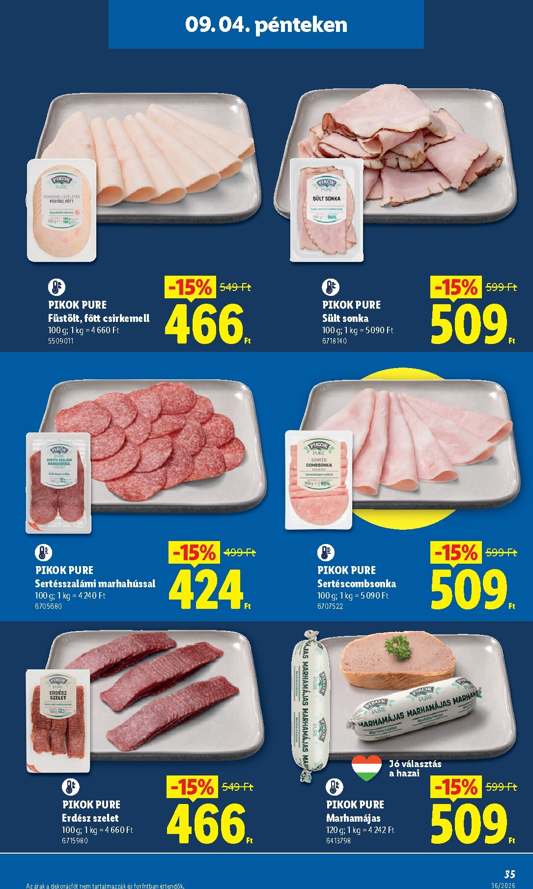lidl - Aktuális Lidl szórólap érvényes csütörtöktől 2026.09.03.-től szerdától 2026.09.09.-ig - page: 35