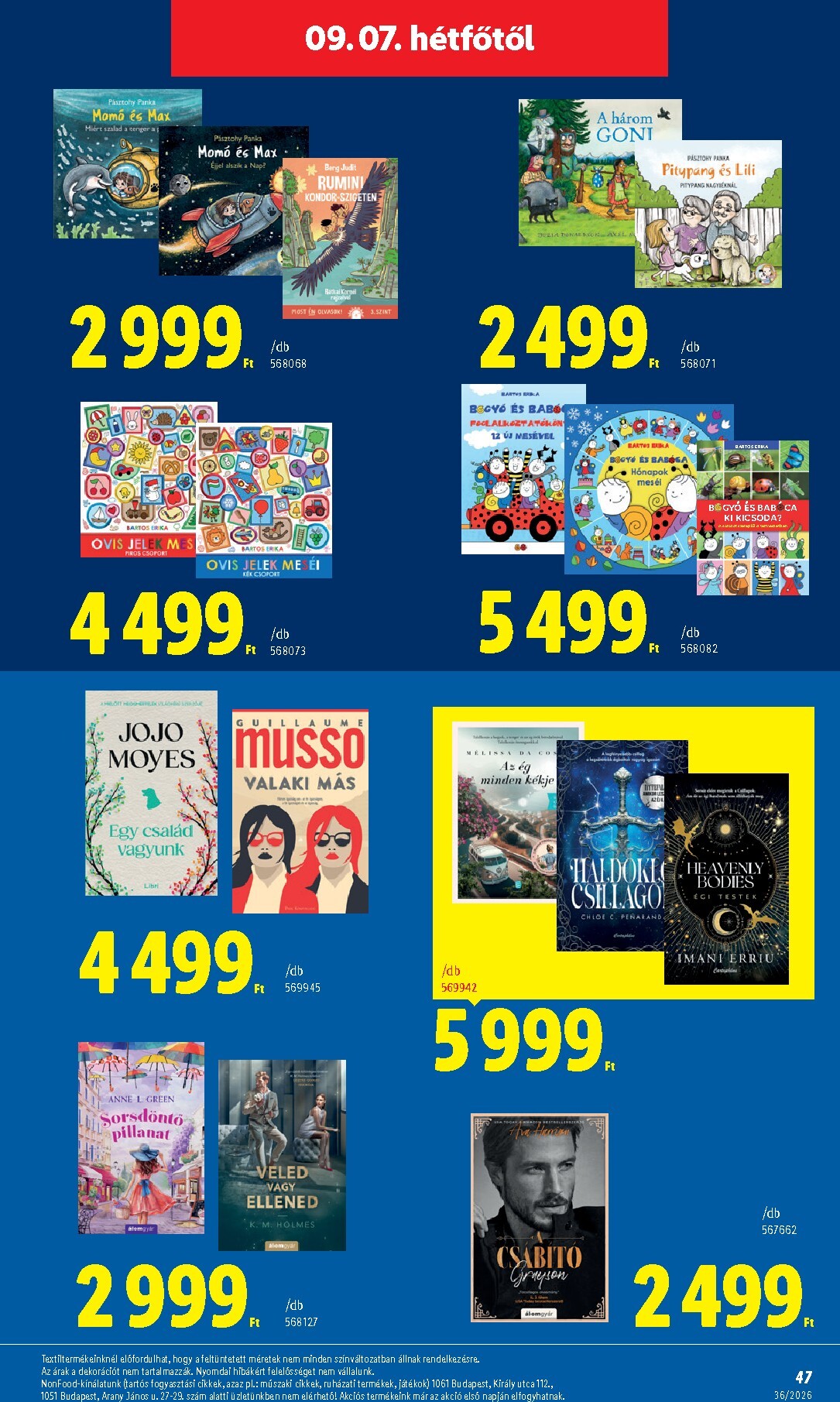 lidl - Aktuális Lidl szórólap érvényes csütörtöktől 2026.09.03.-től szerdától 2026.09.09.-ig - page: 47