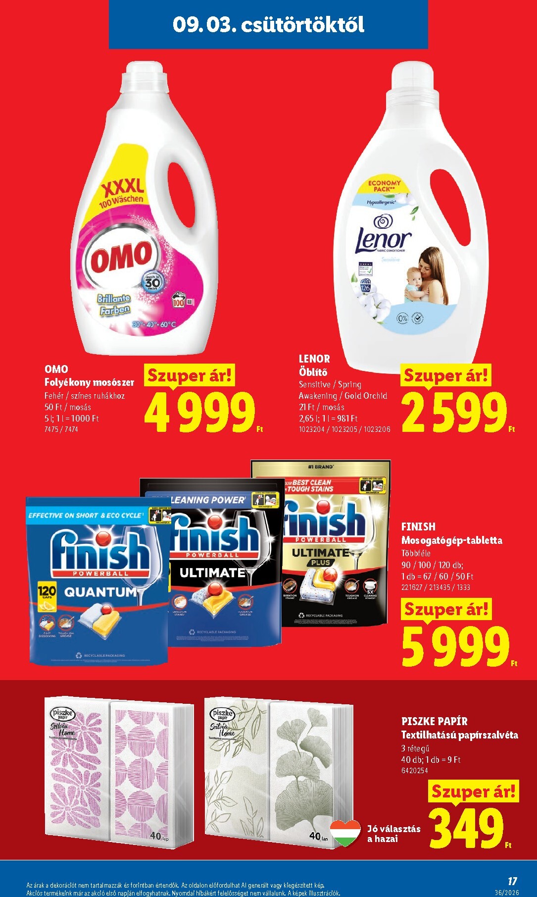 lidl - Aktuális Lidl szórólap érvényes csütörtöktől 2026.09.03.-től szerdától 2026.09.09.-ig - page: 17