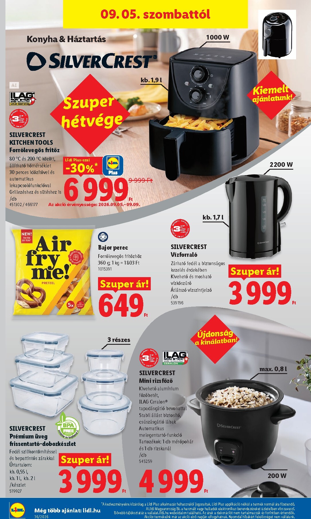 lidl - Aktuális Lidl szórólap érvényes csütörtöktől 2026.09.03.-től szerdától 2026.09.09.-ig - page: 40