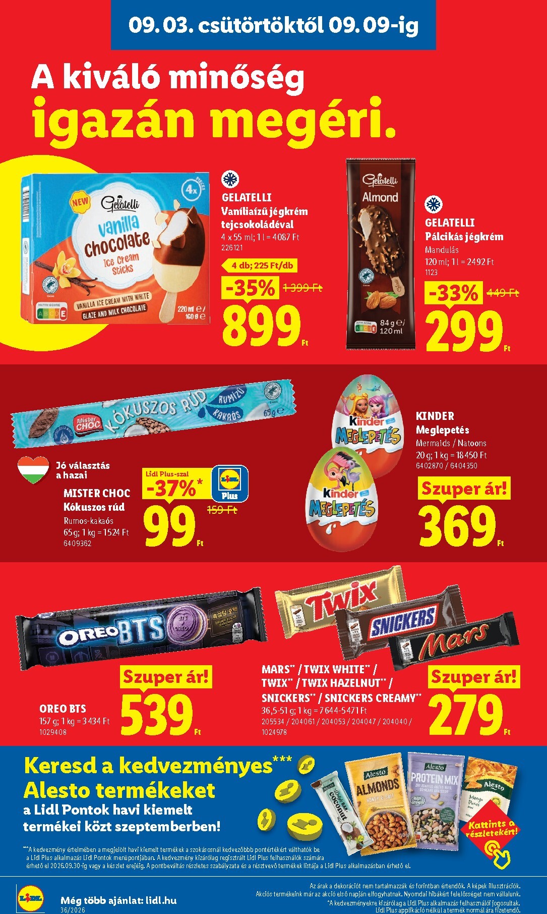 lidl - Aktuális Lidl szórólap érvényes csütörtöktől 2026.09.03.-től szerdától 2026.09.09.-ig - page: 10