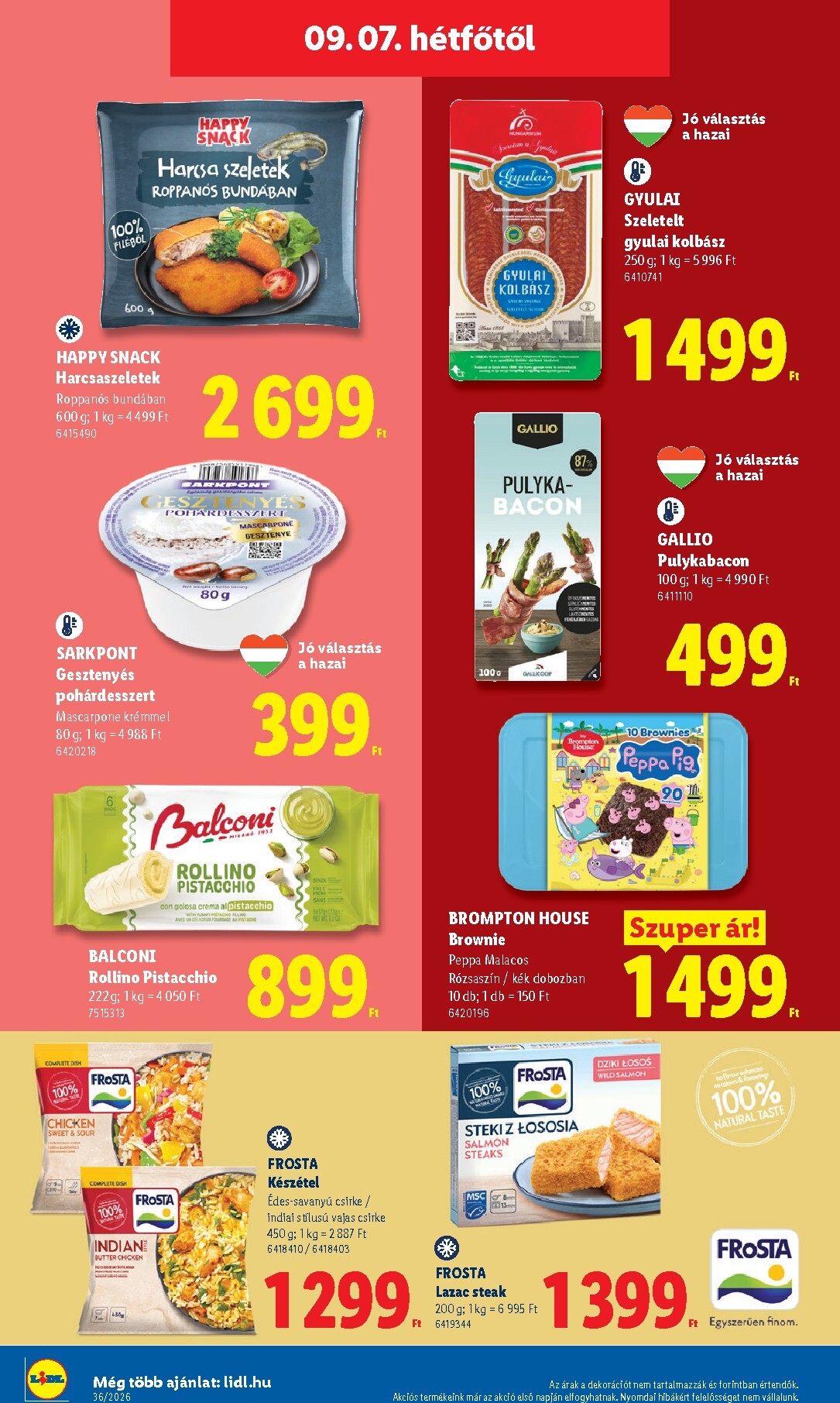 lidl - Aktuális Lidl szórólap érvényes csütörtöktől 2026.09.03.-től szerdától 2026.09.09.-ig - page: 64